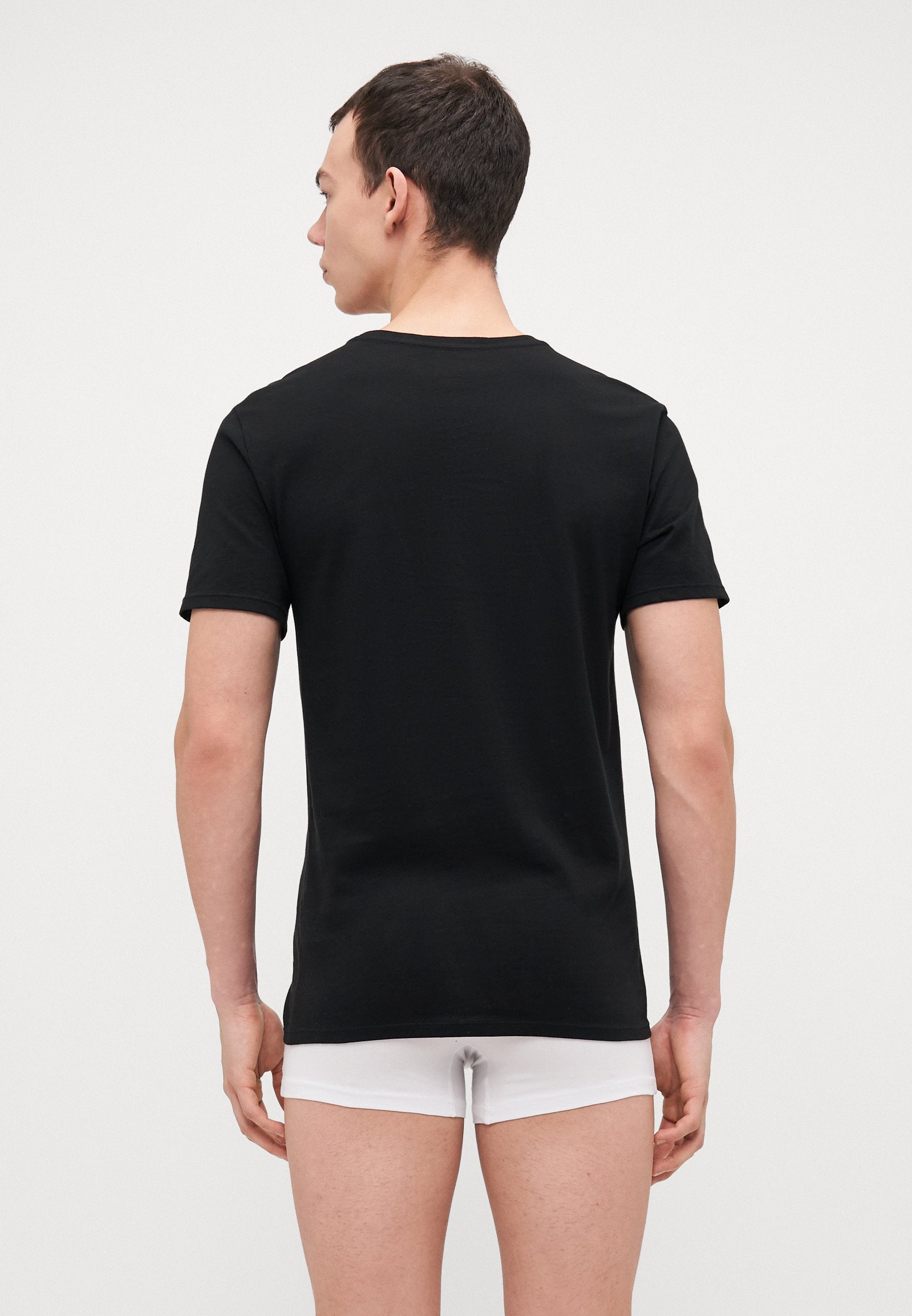 TEE 3 PACK - Undershirt - black