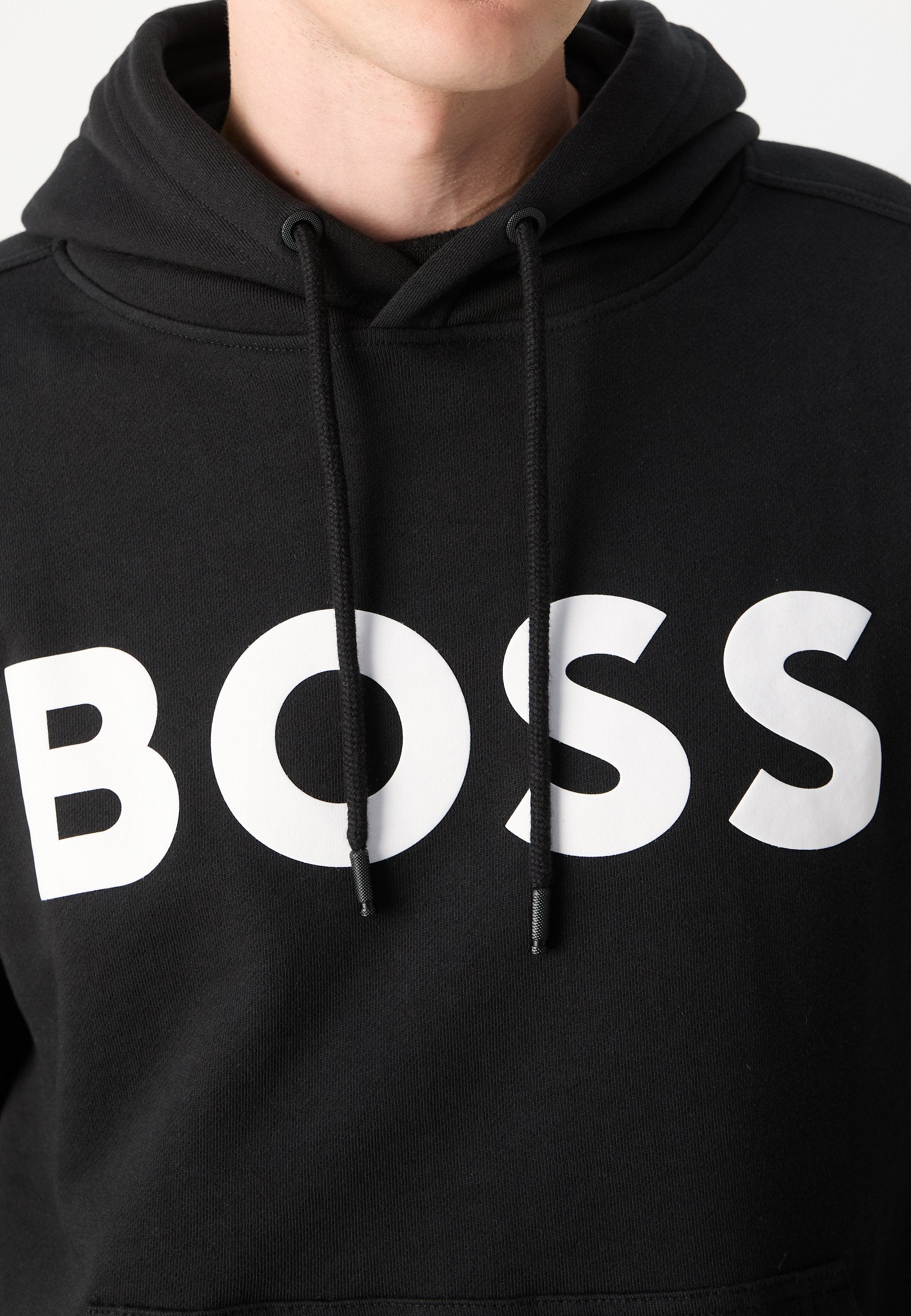 WEBASIC HOOD - Kapüşonlu Üst - siyah