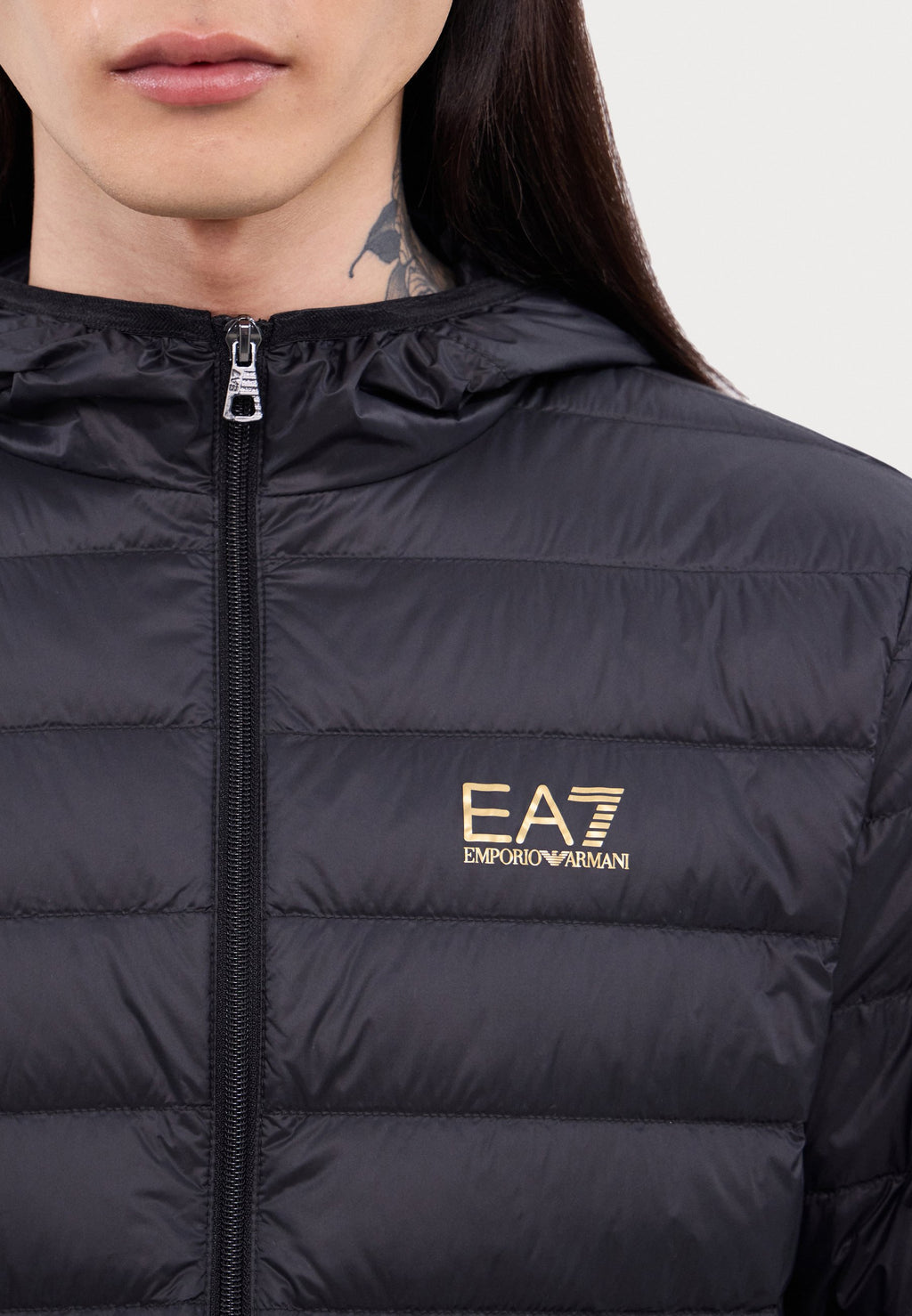 TRAIN CORE - Down jacket - black