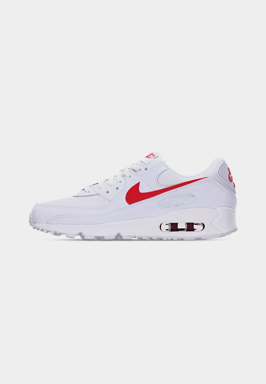 AIR MAX 90 - Trainers - white/university red
