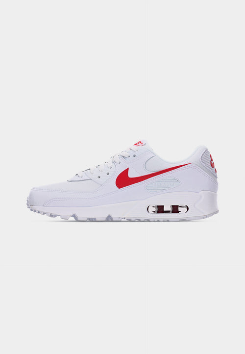 AIR MAX 90 - Trainers - white/university red