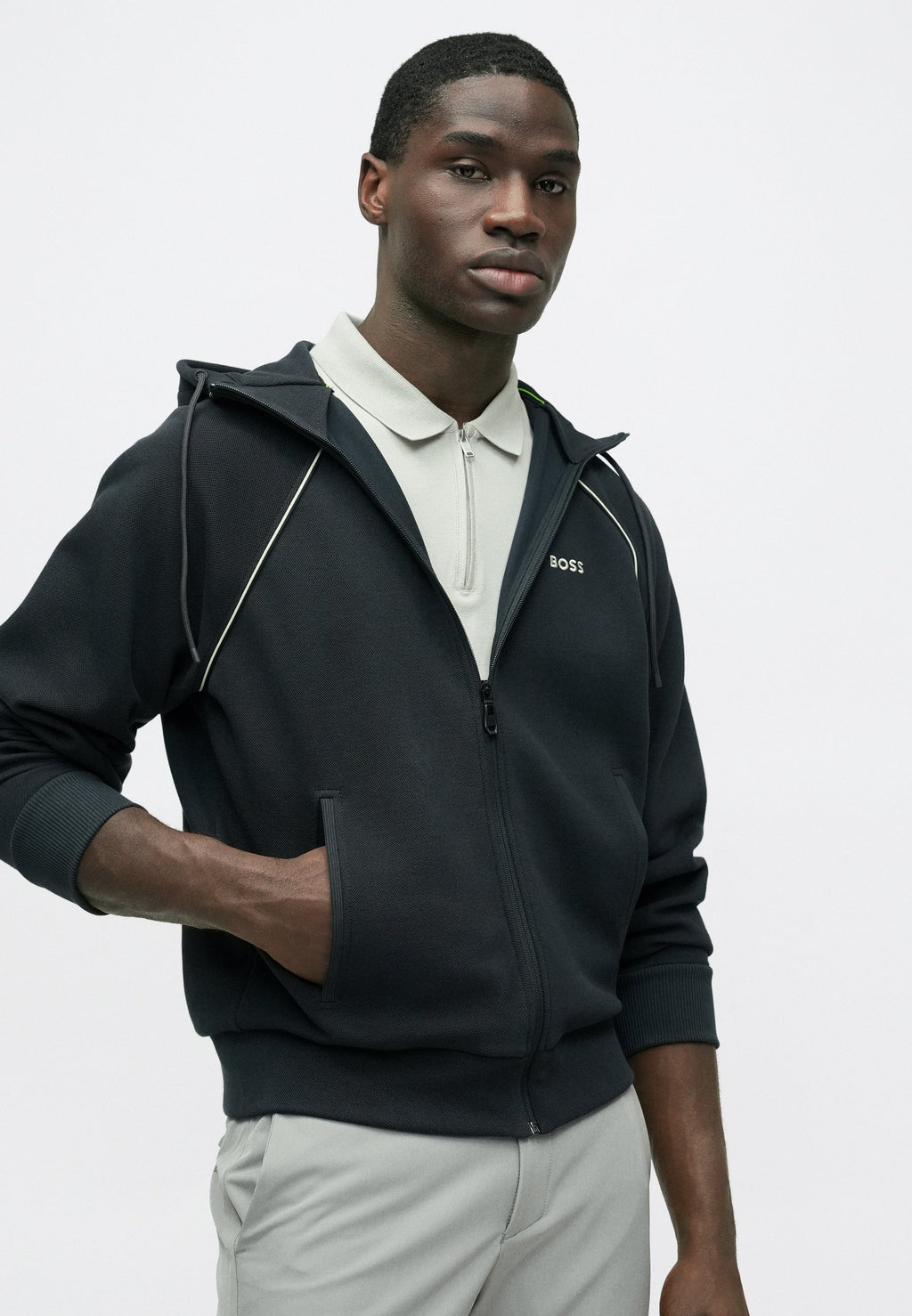 JOIN SAGGY - Zip-up sweatshirt - dark blue