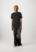 JJENOA TEE CREW NECK 7 PACK - Basic T-shirt - white/black