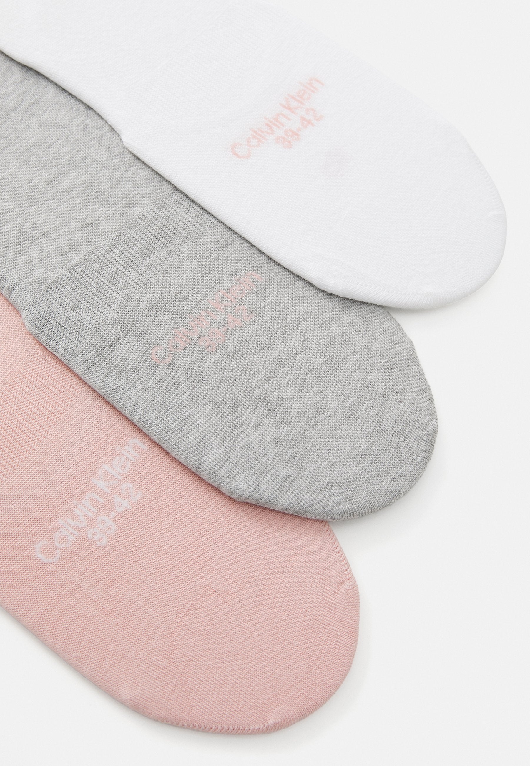WOMEN FOOTIE 3 PACK - جوارب غير مرئية - وردي