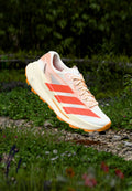 AGRAVIC TT - Chaussures de trail - footwear blanc/orange impact/argenté réfléchissant