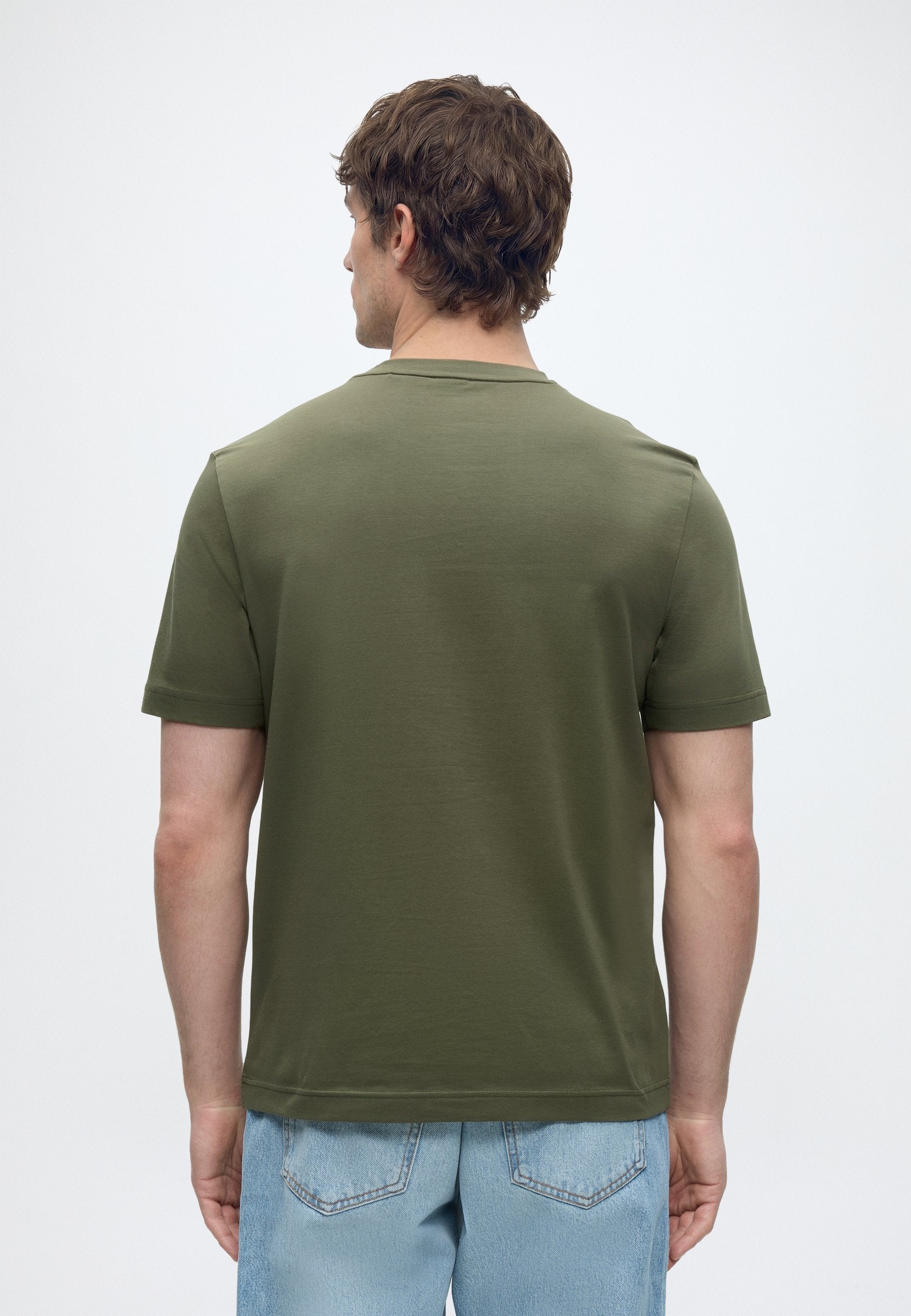 TCHUP - Basic T-shirt - bright green