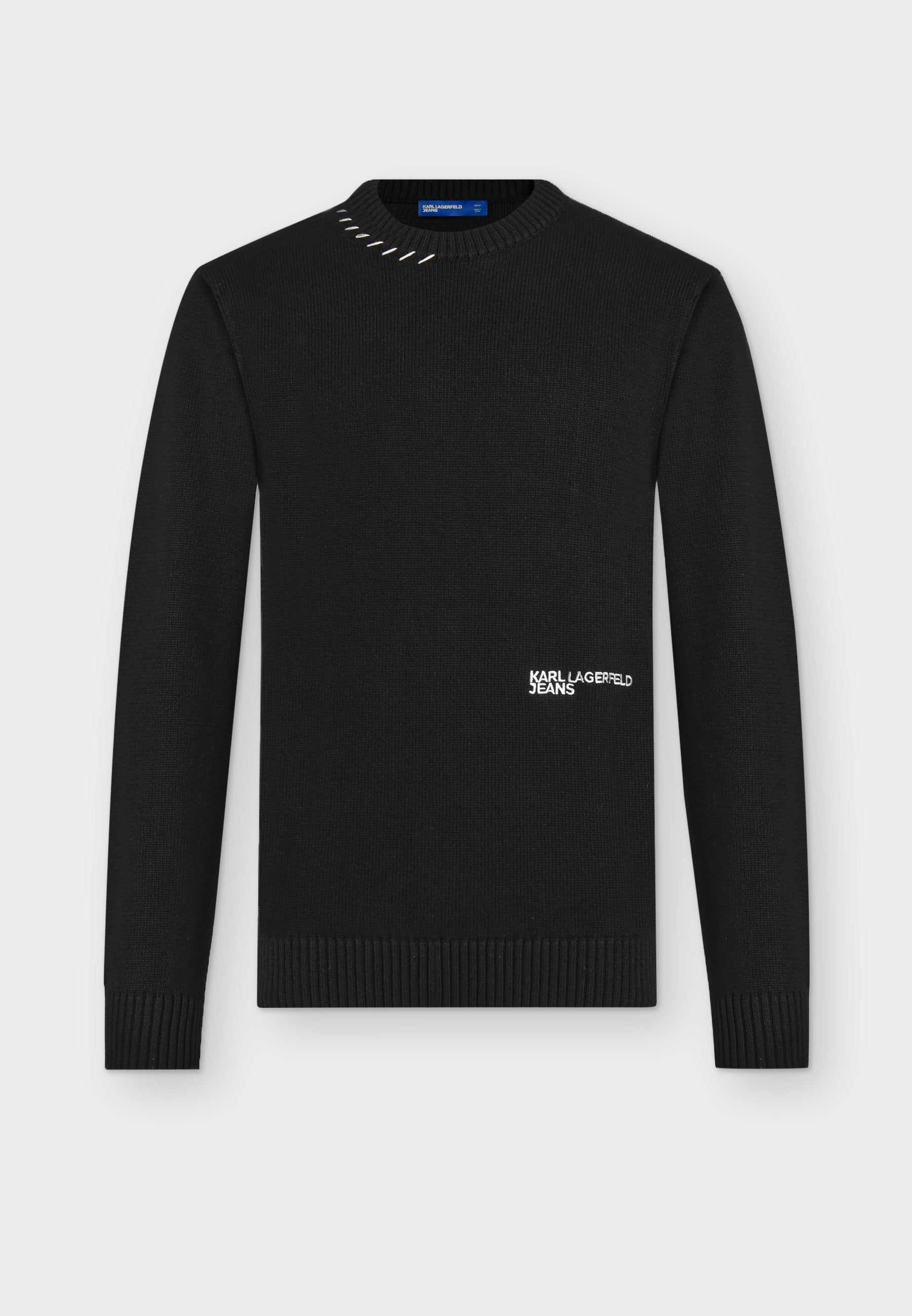 LOGO SWEATER - Jumper - black