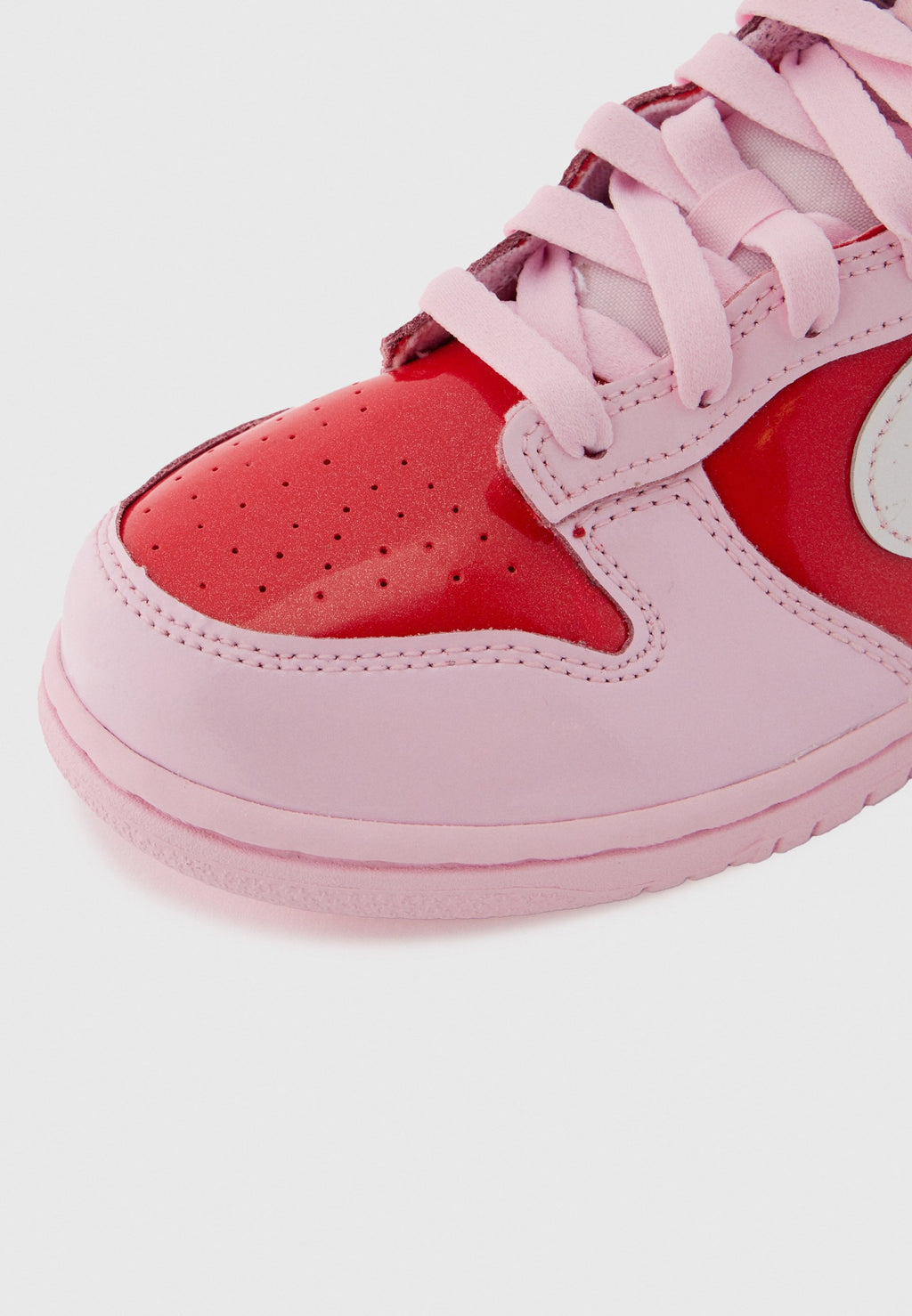 DUNK LOW UNISEXE - Baskets - pink foam/summit white/light crimson
