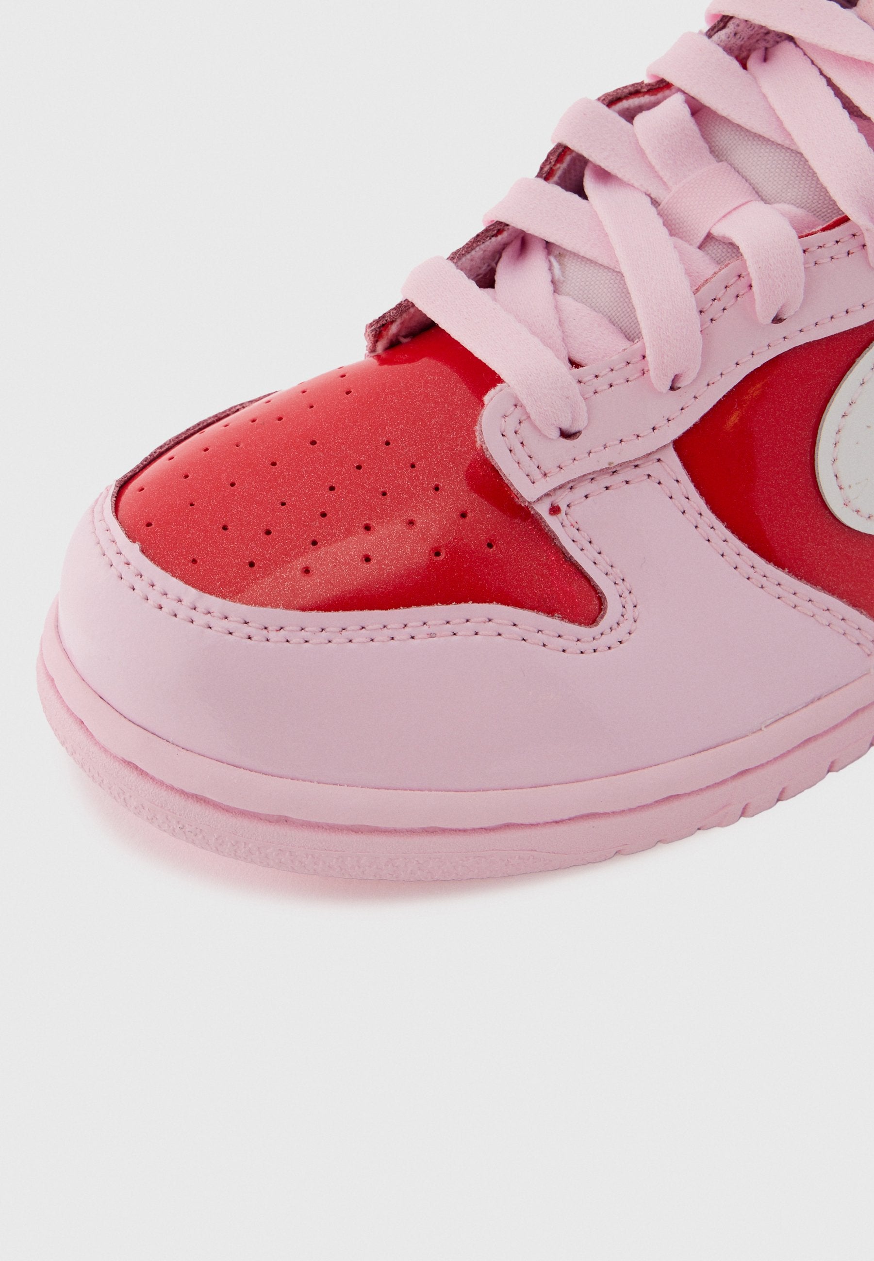 DUNK LOW UNISEXE - Baskets - pink foam/summit white/light crimson