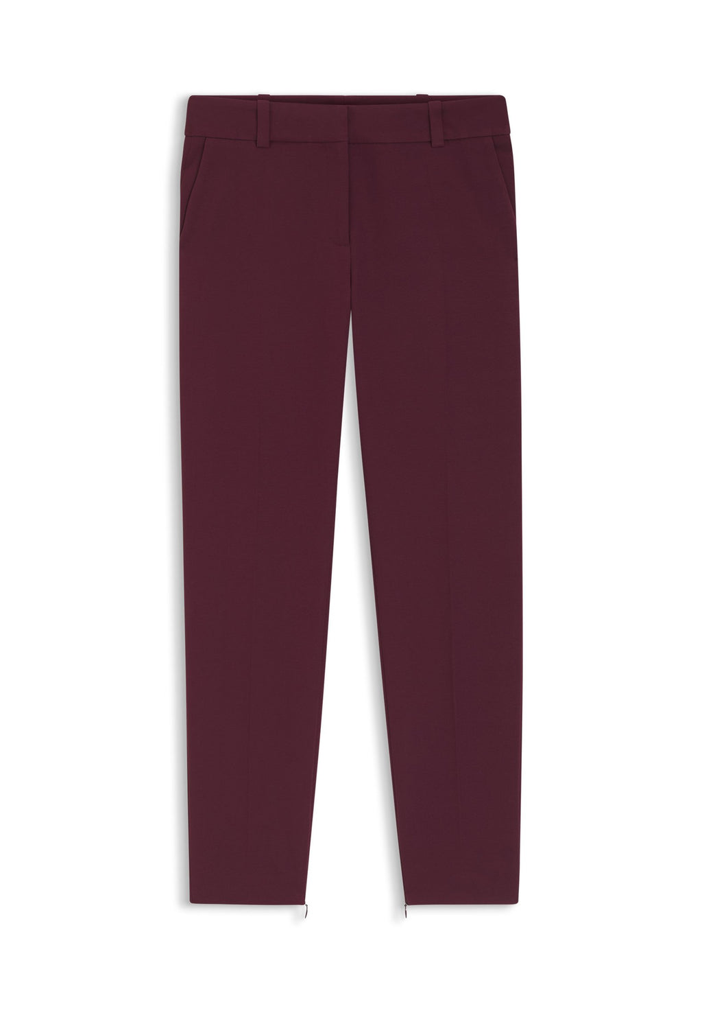 HEDIMA - Trousers - dark purple