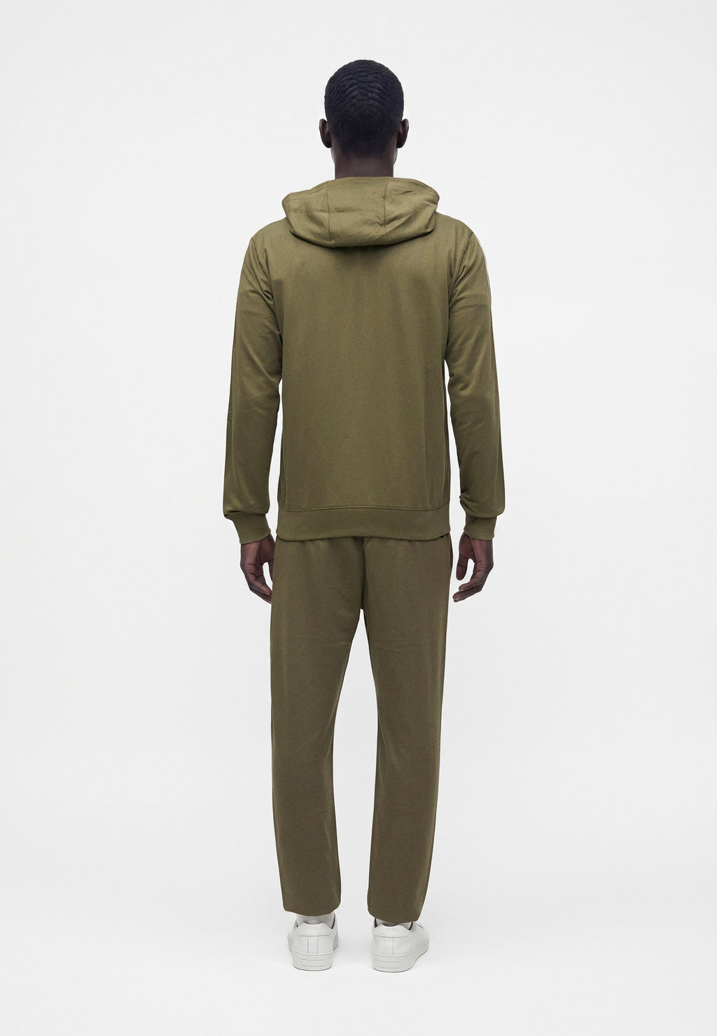 TRAIN LOGO SERIES HOODIE TAPE - Zip-up sweatshirt - kalamata
