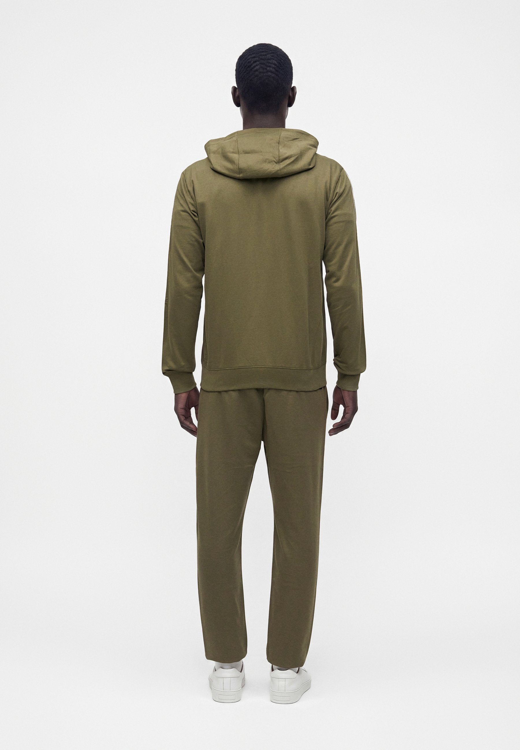 TRAIN LOGO SERIES HOODIE TAPE - Zip-up sweatshirt - kalamata