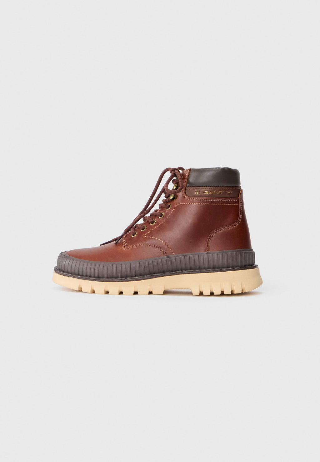 NEBRADA - Winter boots - cognac