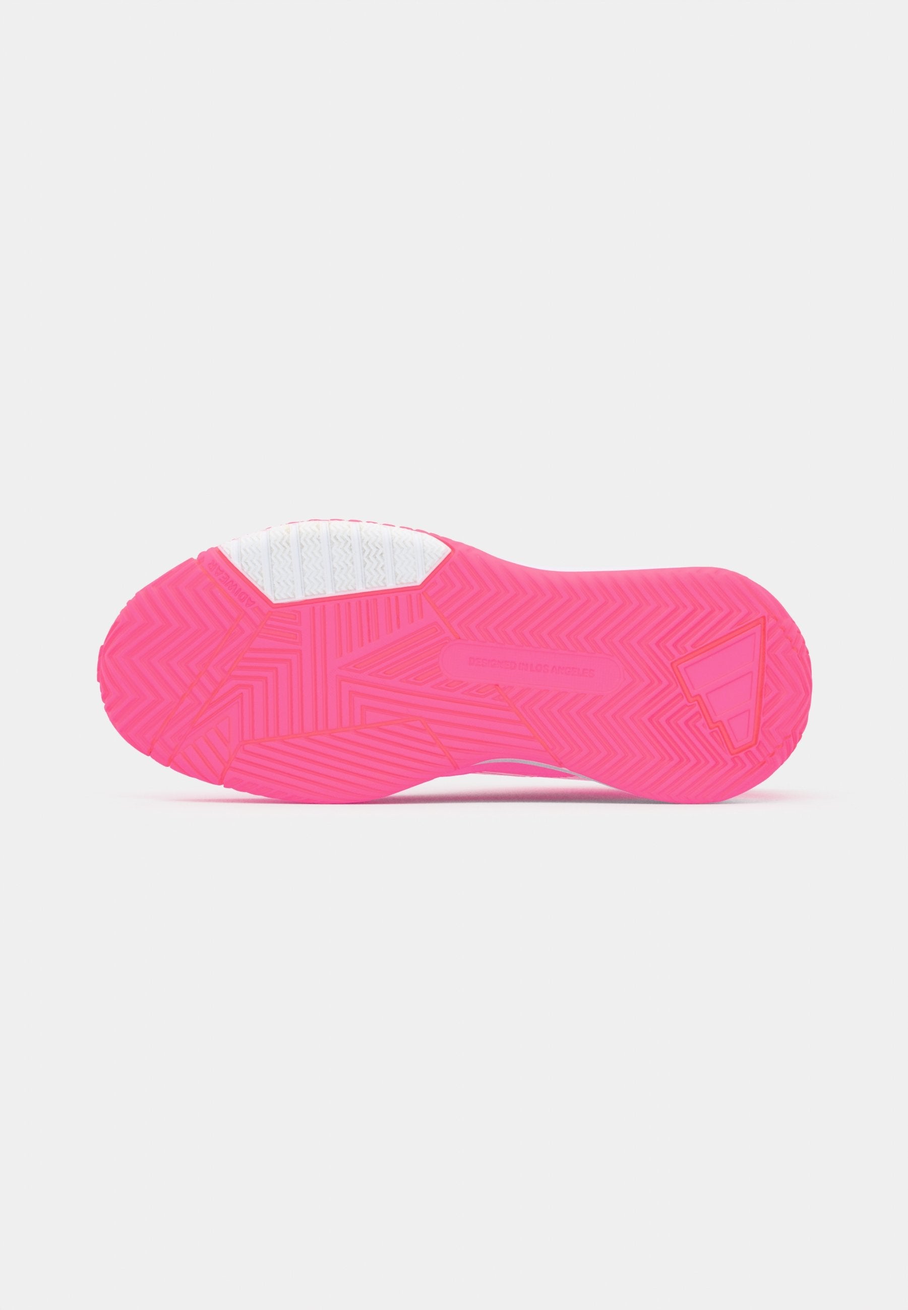 OWNTHEGAME 3.0 UNISEX - Basketball shoes - lucid pink/footwear white/lucid pink