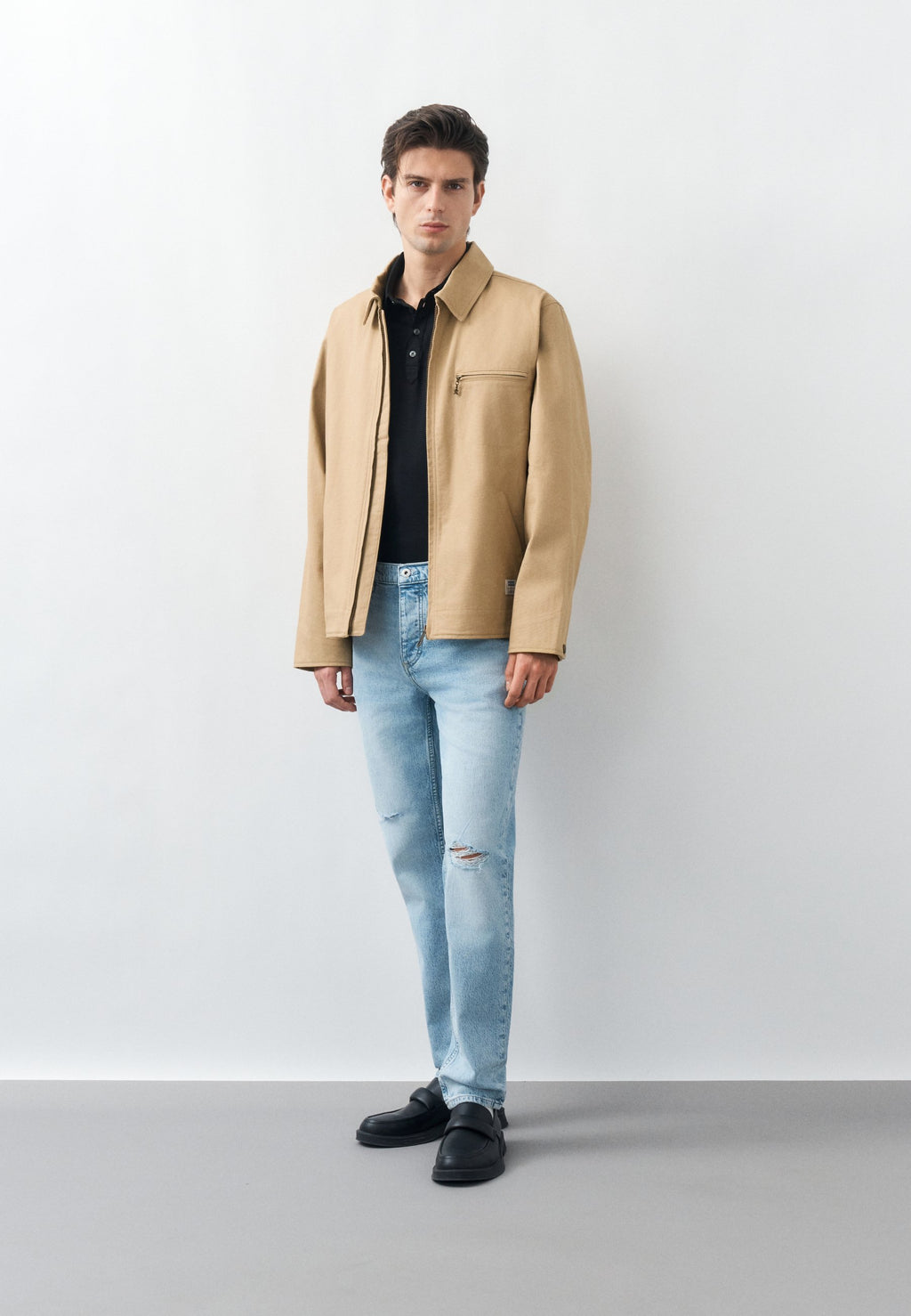 BLAKE - Summer jacket - medium beige