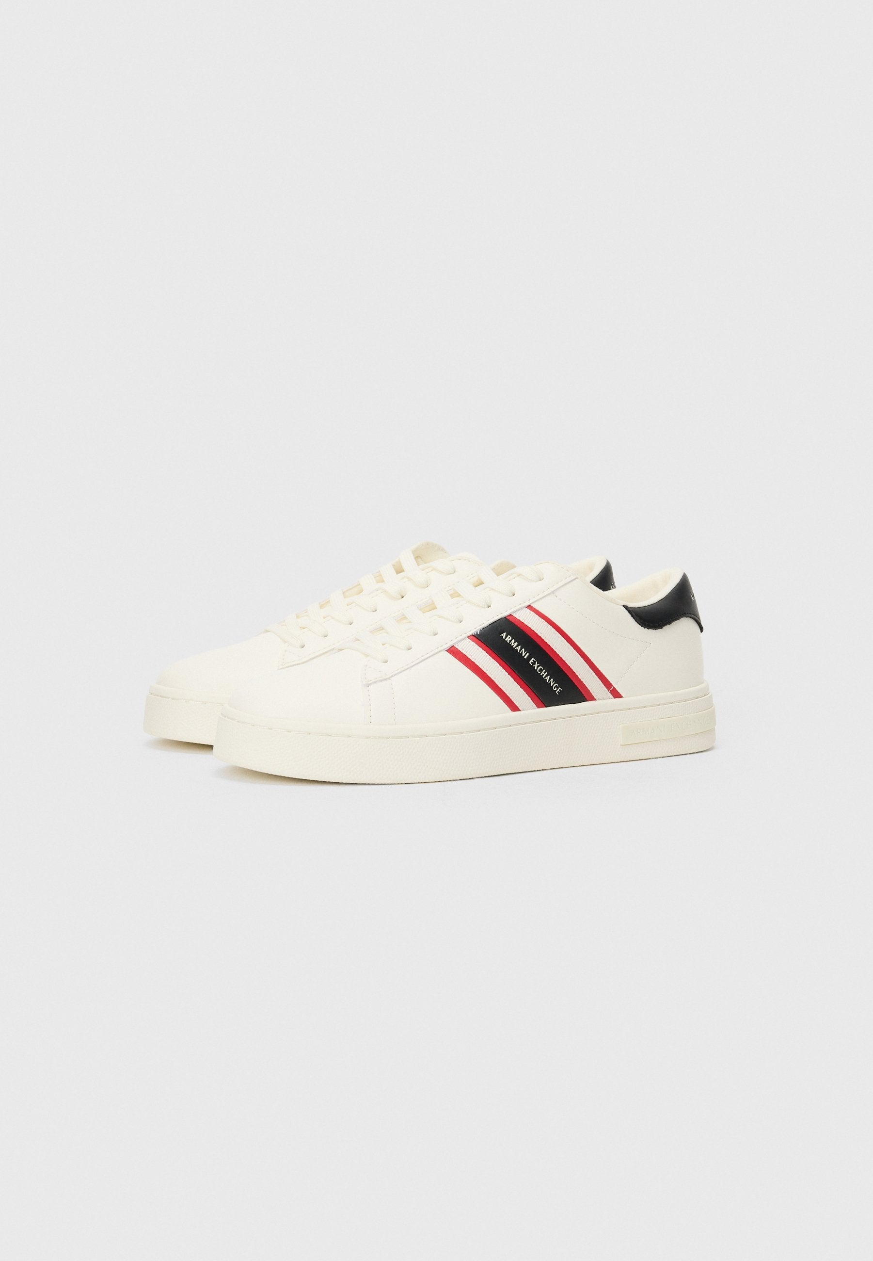 Trainers - off-white/red