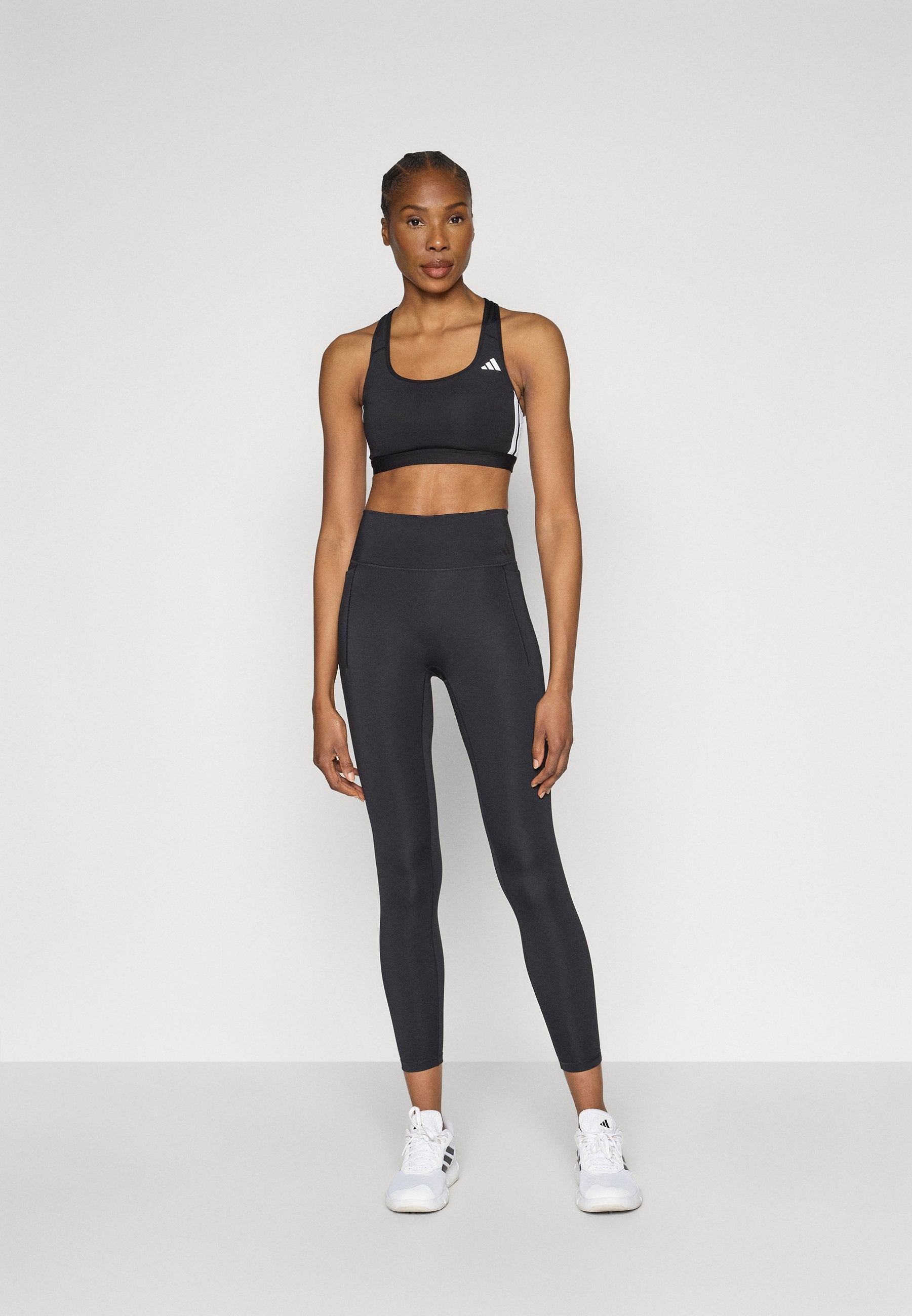 OPTIME WORKOUT 7/8 - Leggings - black