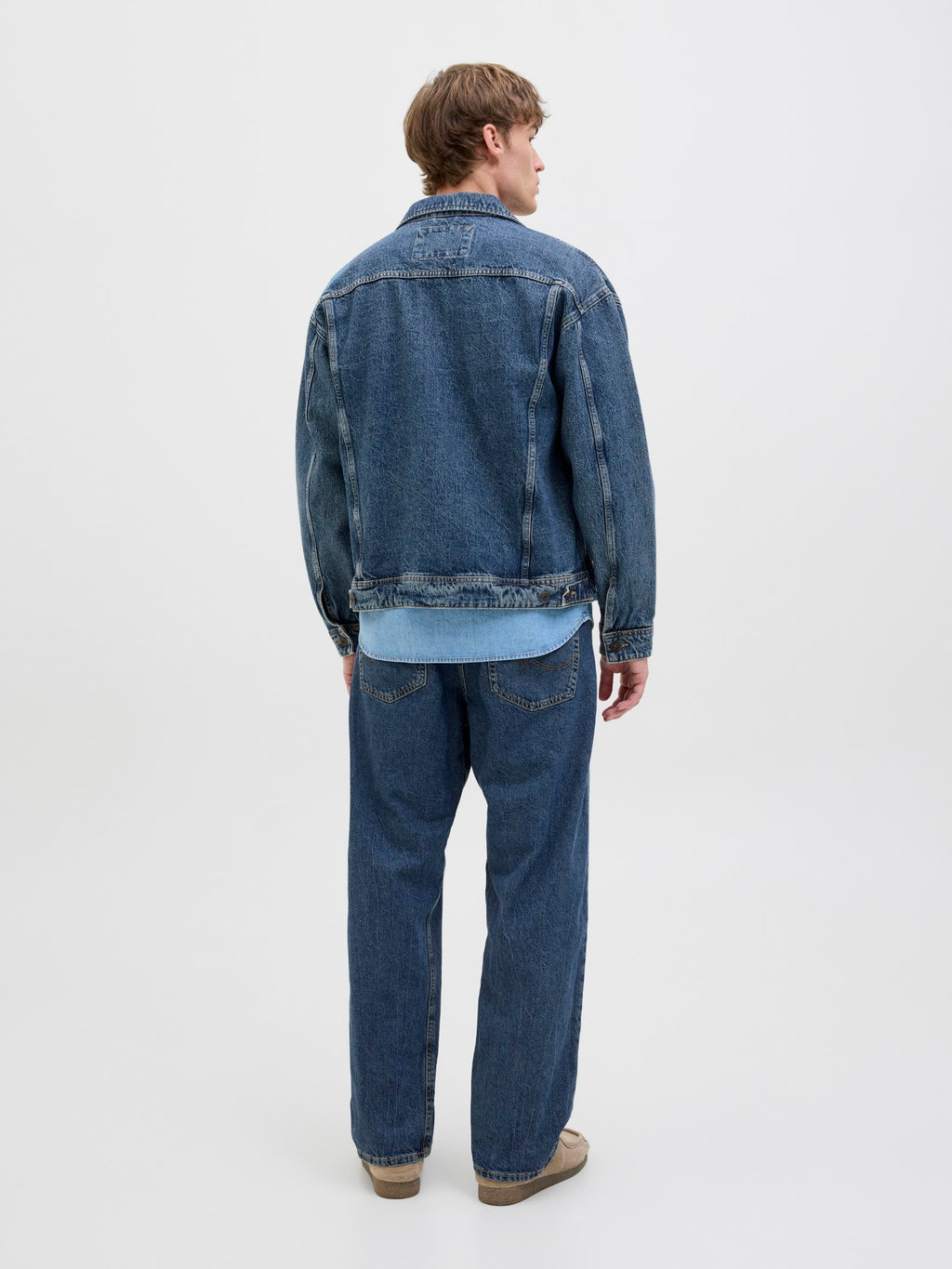 gy fit JJIALEX JJORIGINAL SQ 061 - Baggy Jeans - blue denim