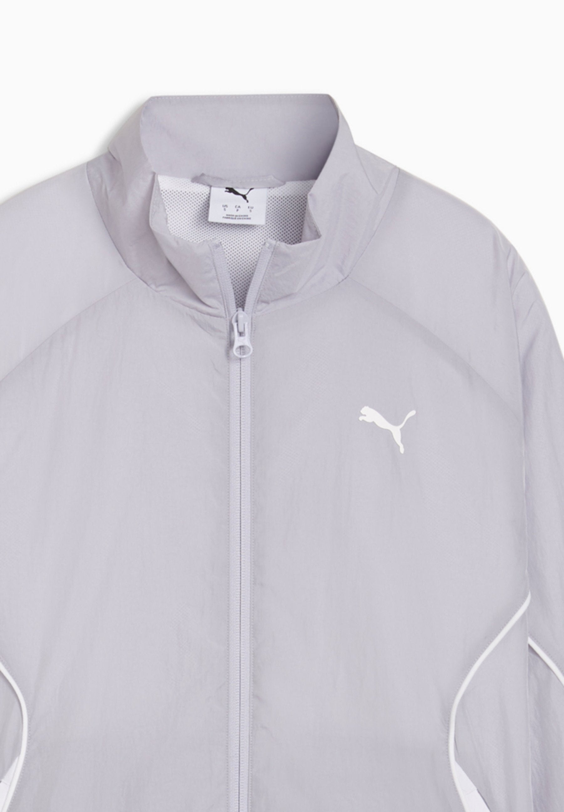 RELAXED FULL-ZIP - Training jacket - vibrant silver