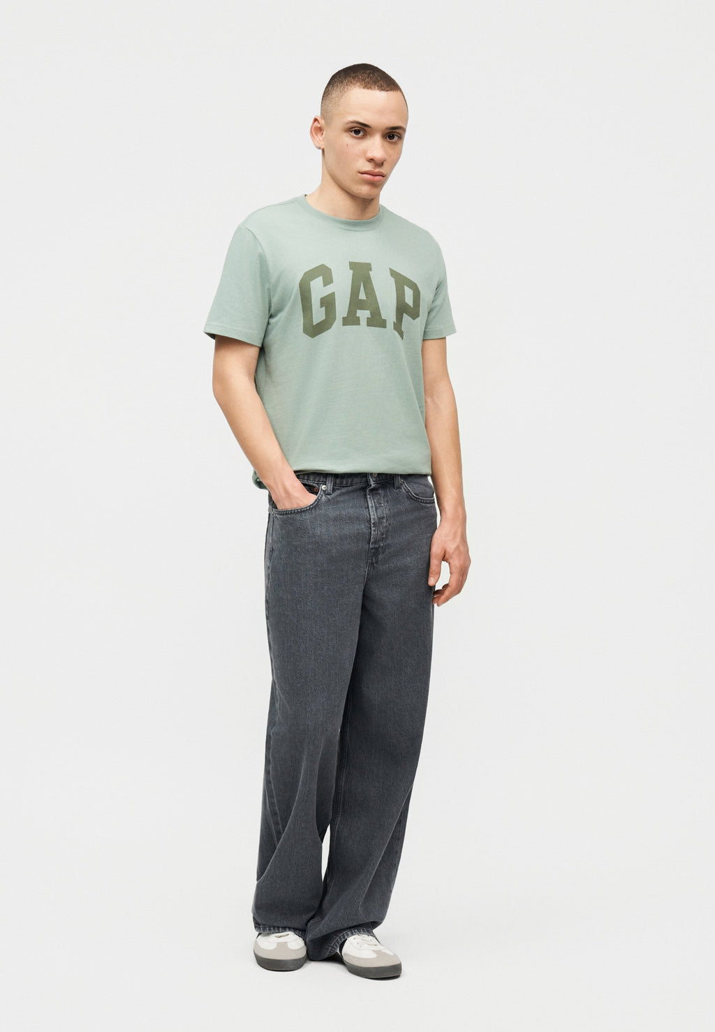 EVERYDAY SOFT BASIC LOGO - Print T-shirt - iceberg green