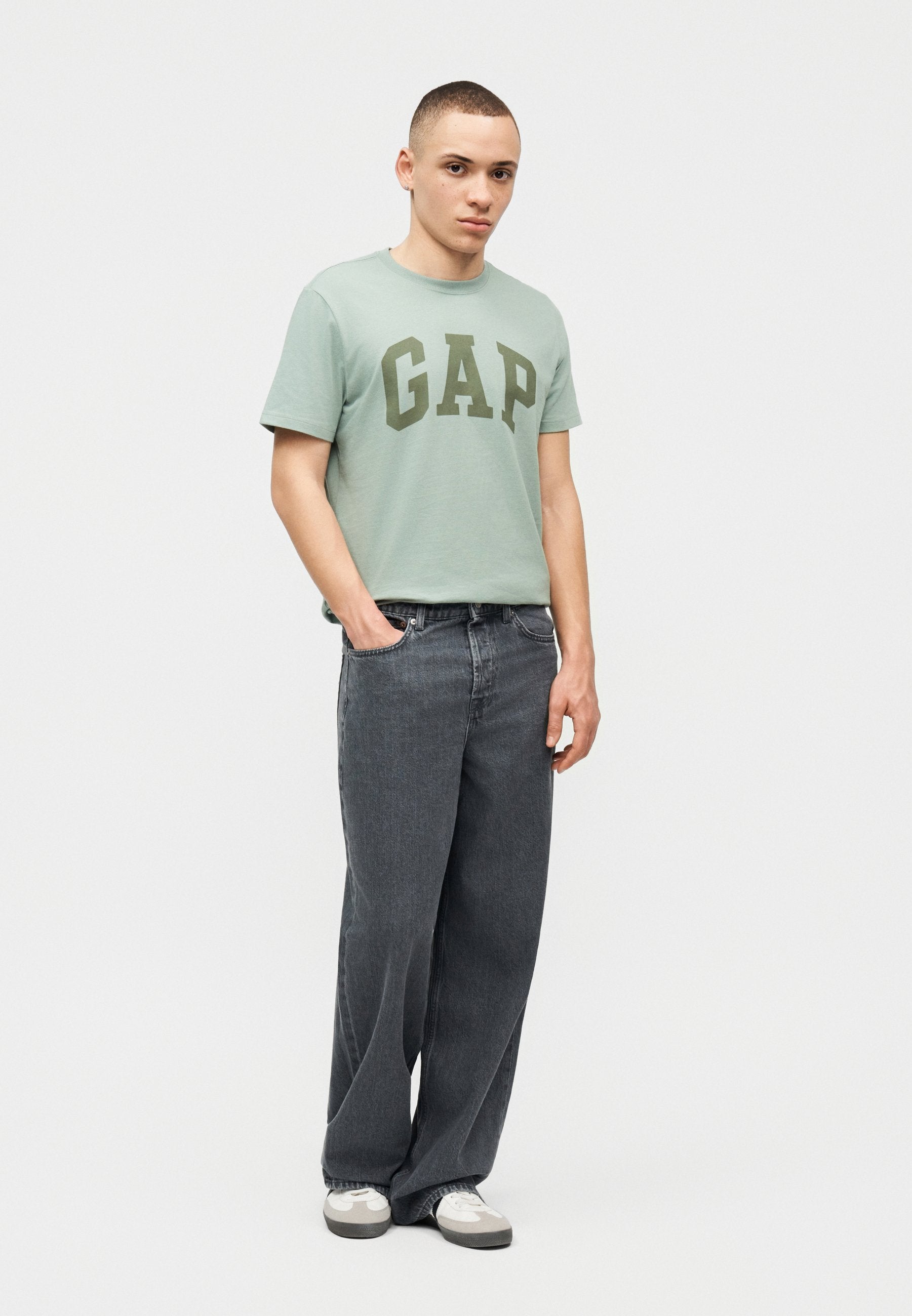 EVERYDAY SOFT BASIC LOGO - Print T-shirt - iceberg green