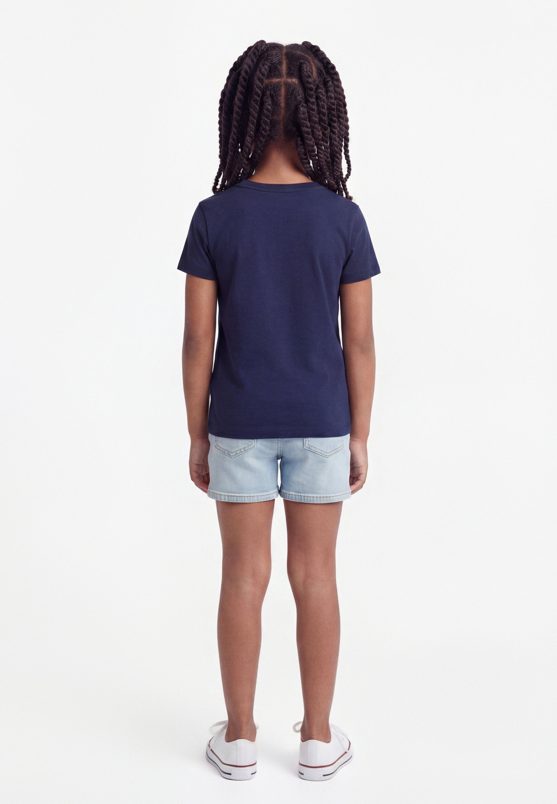 KIDS GAP LOGO T-SHIRT - Print T-shirt - tapestry navy