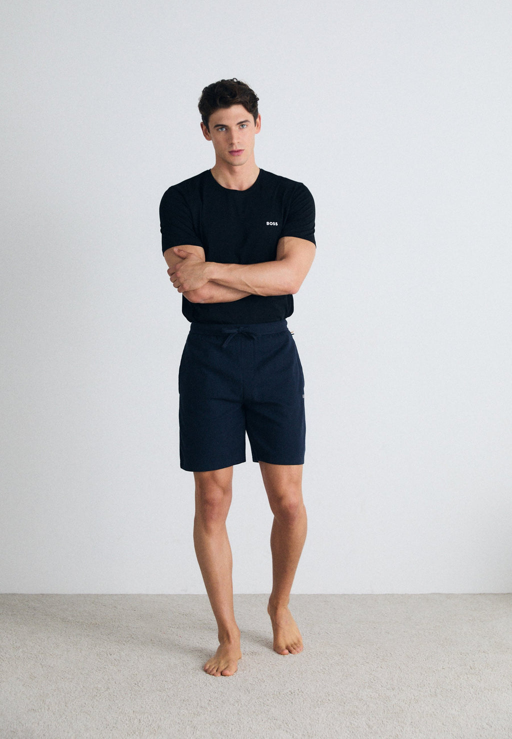 WAFFLE - Pyjama bottoms - dark blue three
