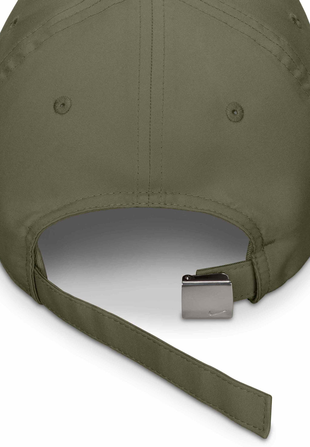 CLUB UNISEX - Casquette - olive moyenne argent métallisé