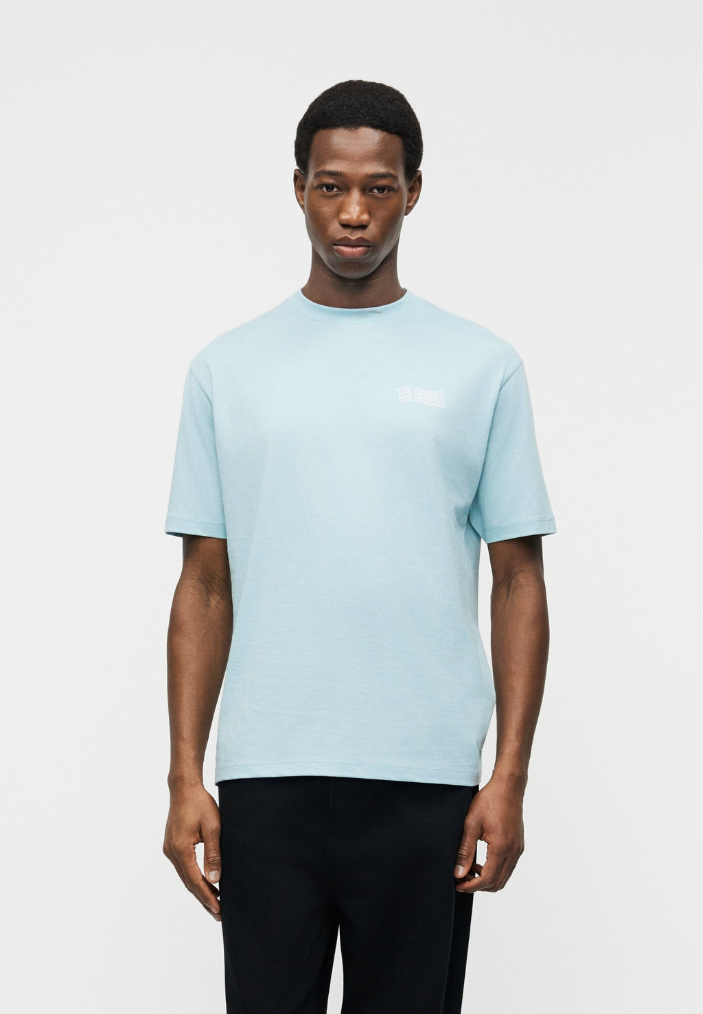 CREWNECK - Print T-shirt - ice blue