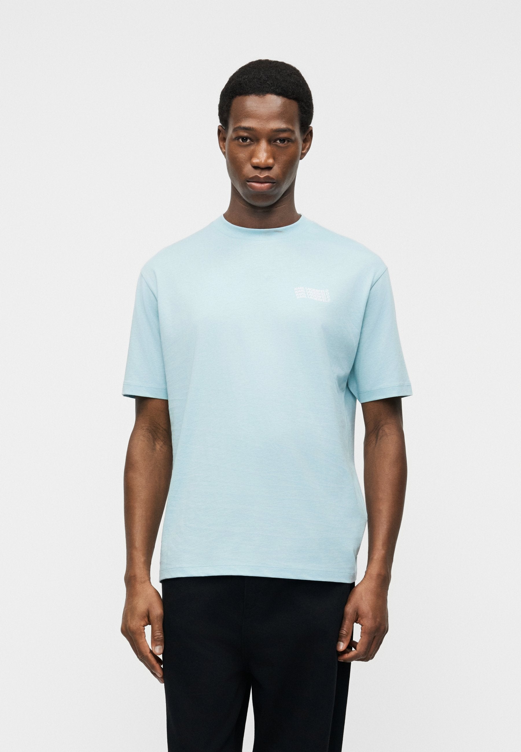 CREWNECK - Print T-shirt - ice blue