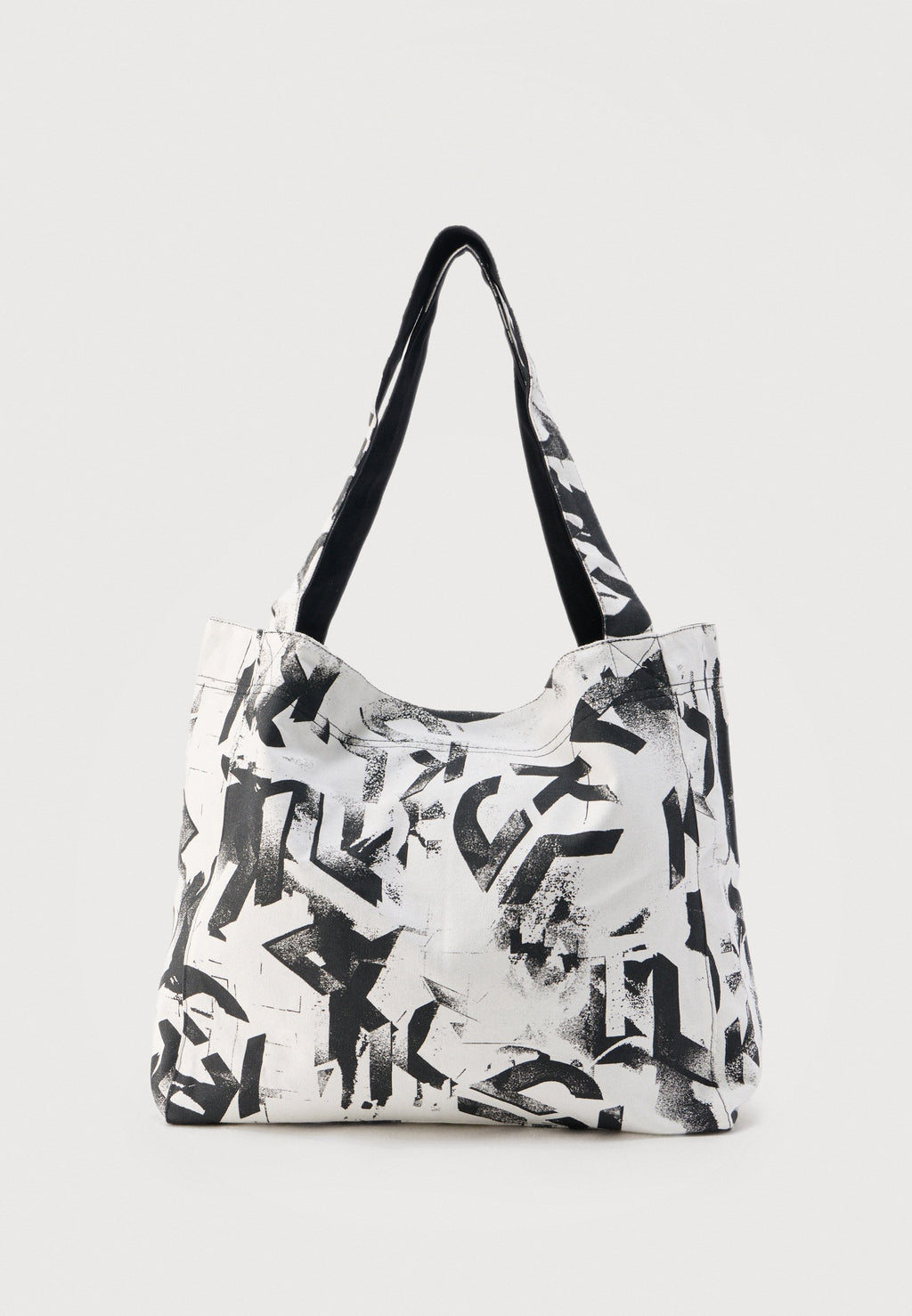 REVERSIBLE MONO UNISEX - Tote bag - black