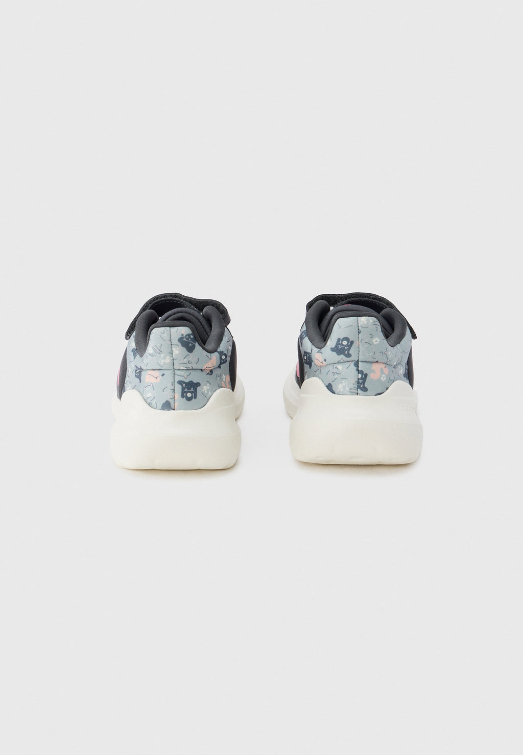 TENSAUR RUN 3.0 UNISEX - Road running shoes - grey/bliss pink/off white