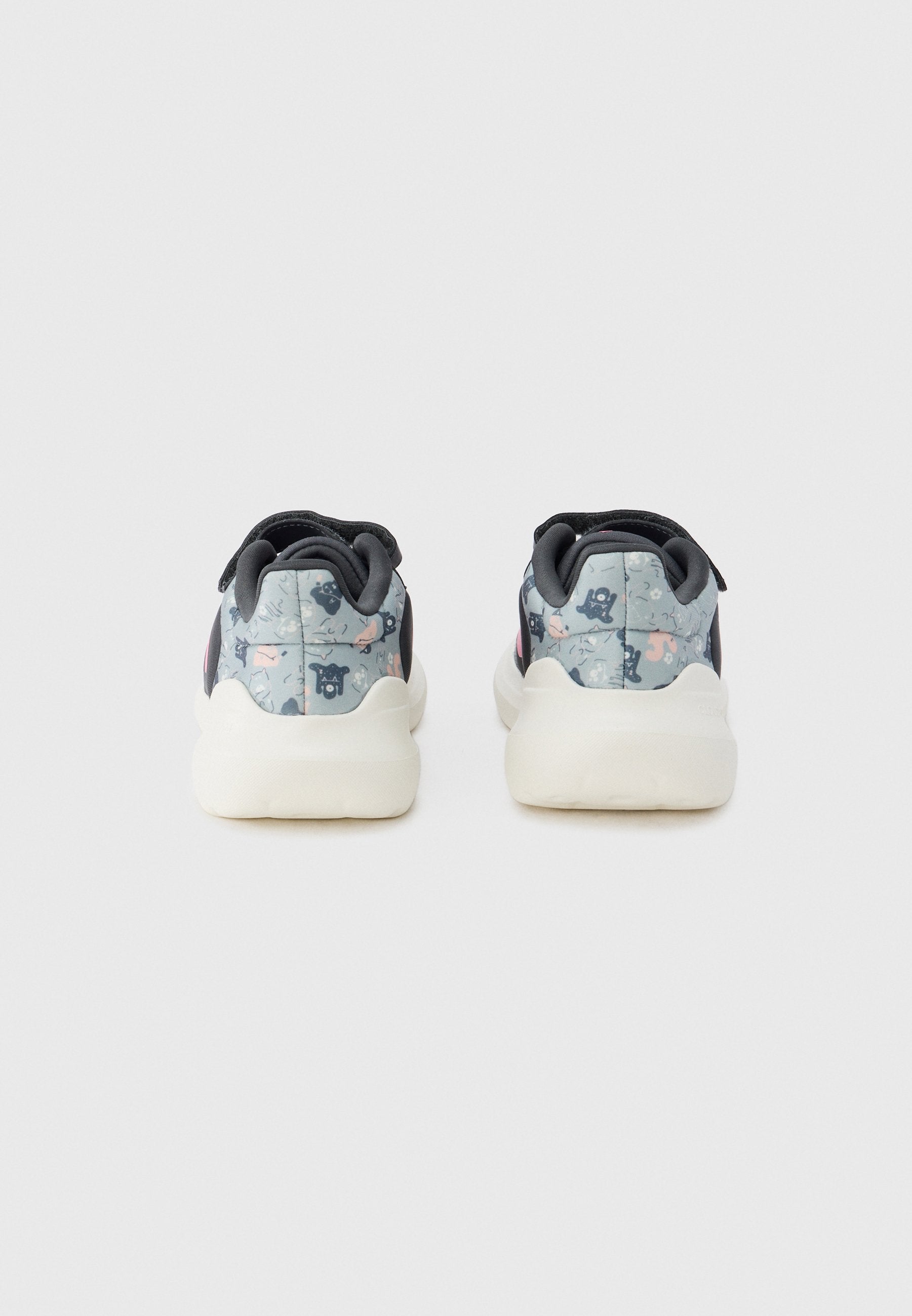 TENSAUR RUN 3.0 UNISEX - Road running shoes - grey/bliss pink/off white