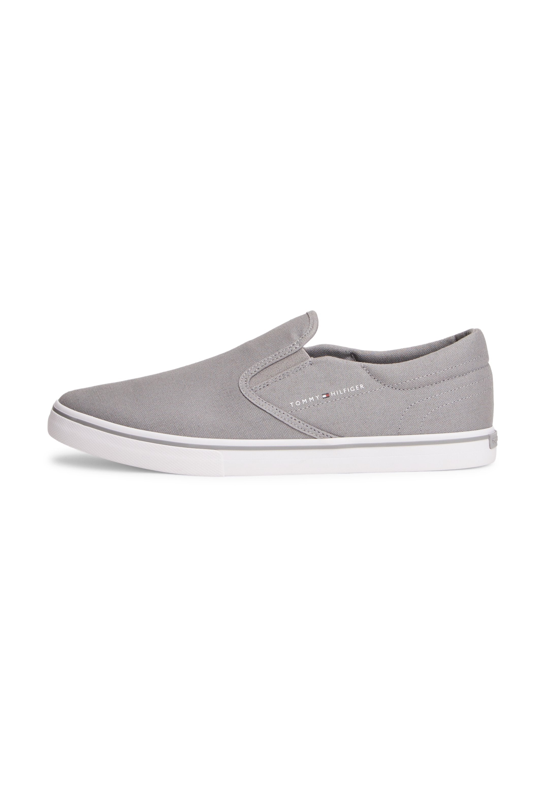 CANVAS SLIP-ON TRAINERS - Trainers - universal grey