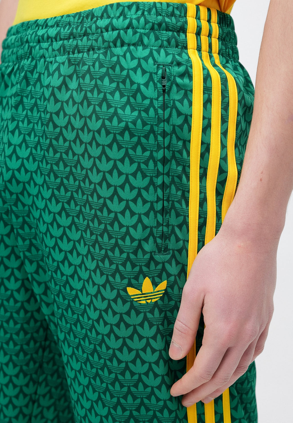 FIREBIRD MONOGRAM - Tracksuit bottoms - collegiate green