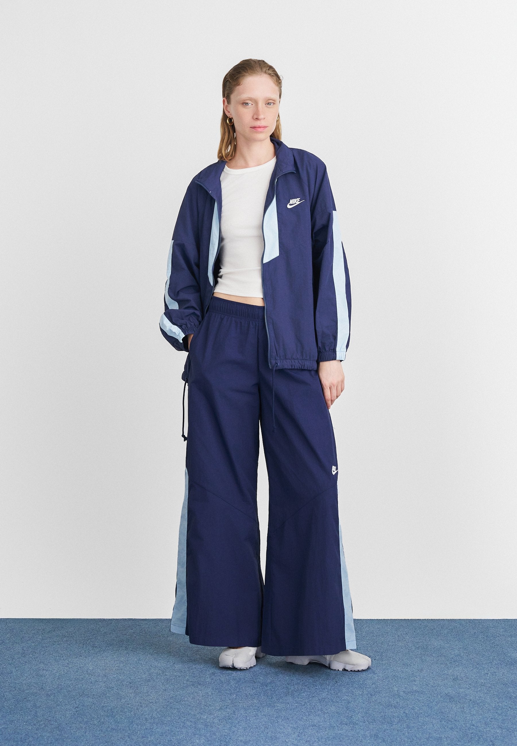 Tracksuit bottoms - midnight navy/celestine blue/sail