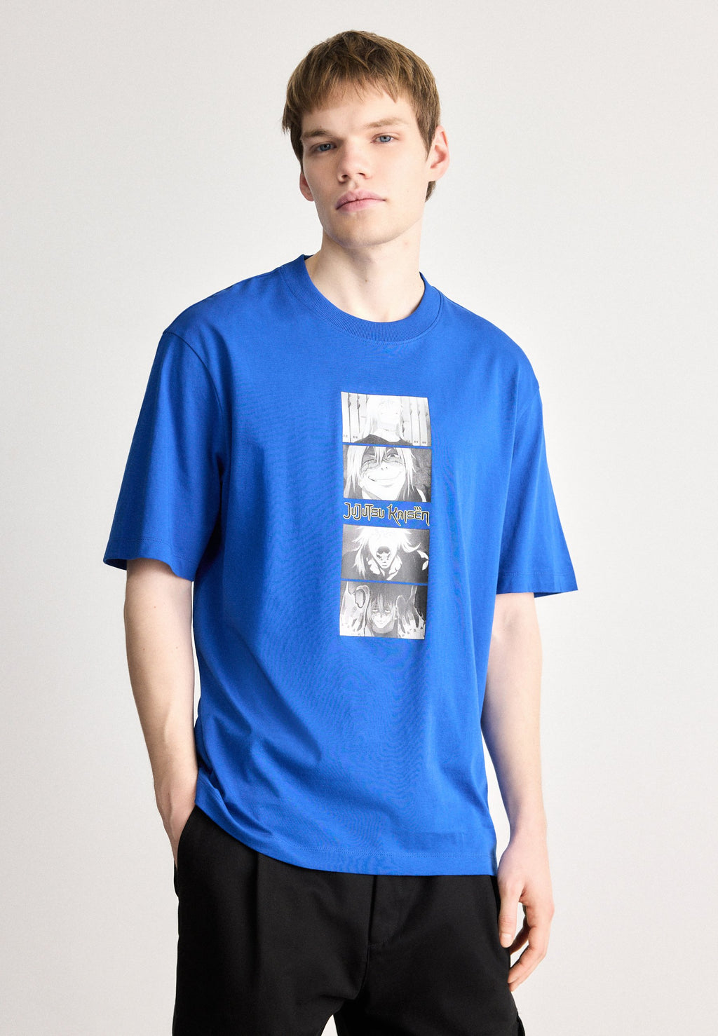 X JUJUTSU KAISEN NULEY - Print T-shirt - open blue