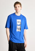 X JUJUTSU KAISEN NULEY - Print T-shirt - open blue