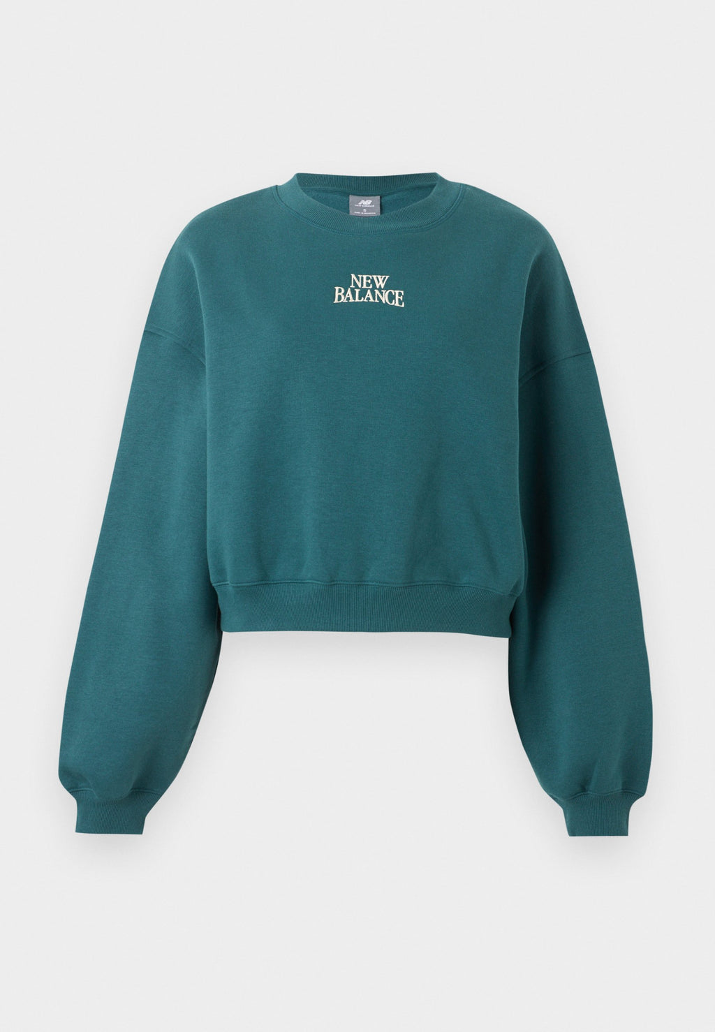 LINEAR HERITAGE CREW - Sweatshirt - medusa green