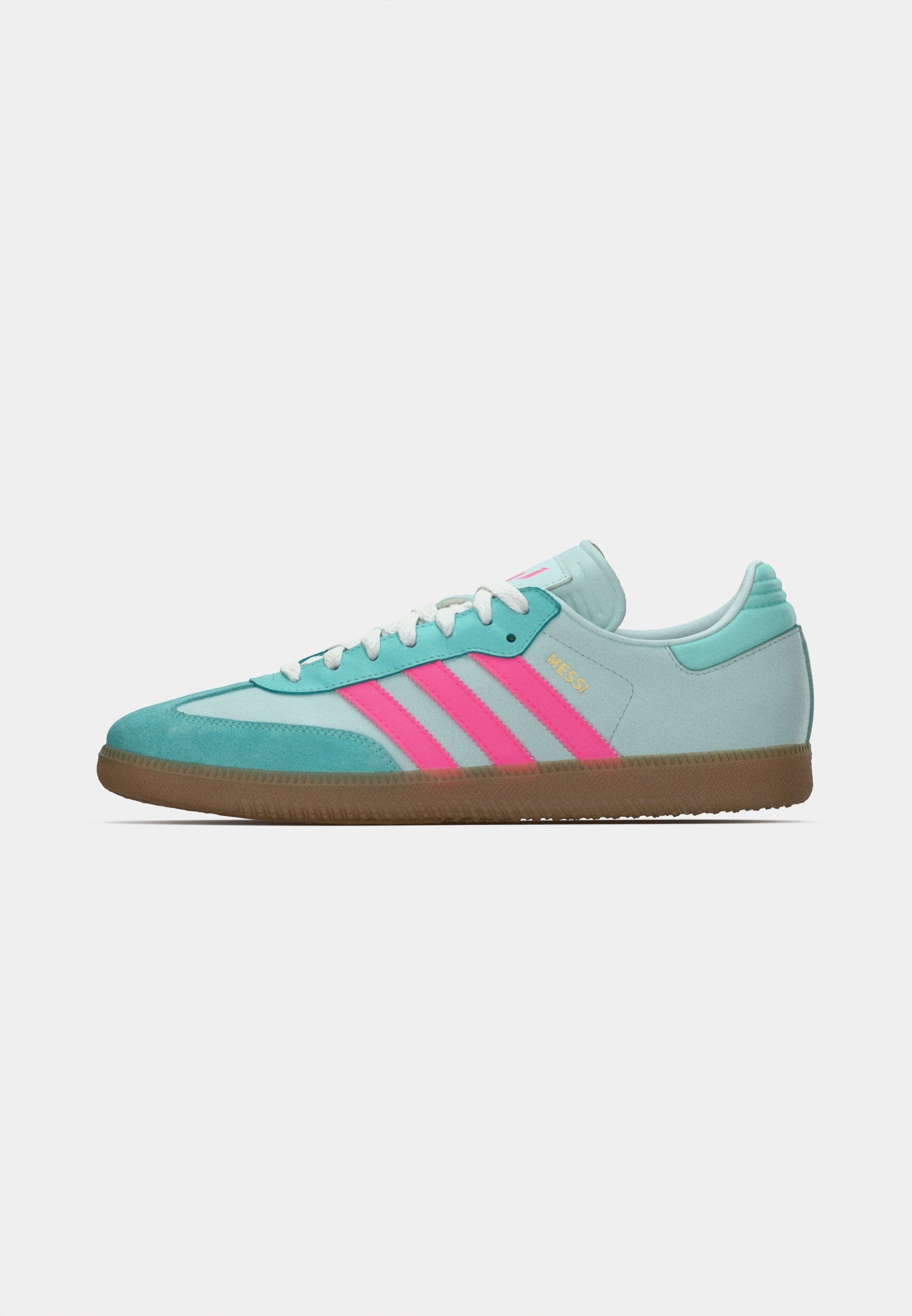Indoor football boots - halo mint/lucid pink