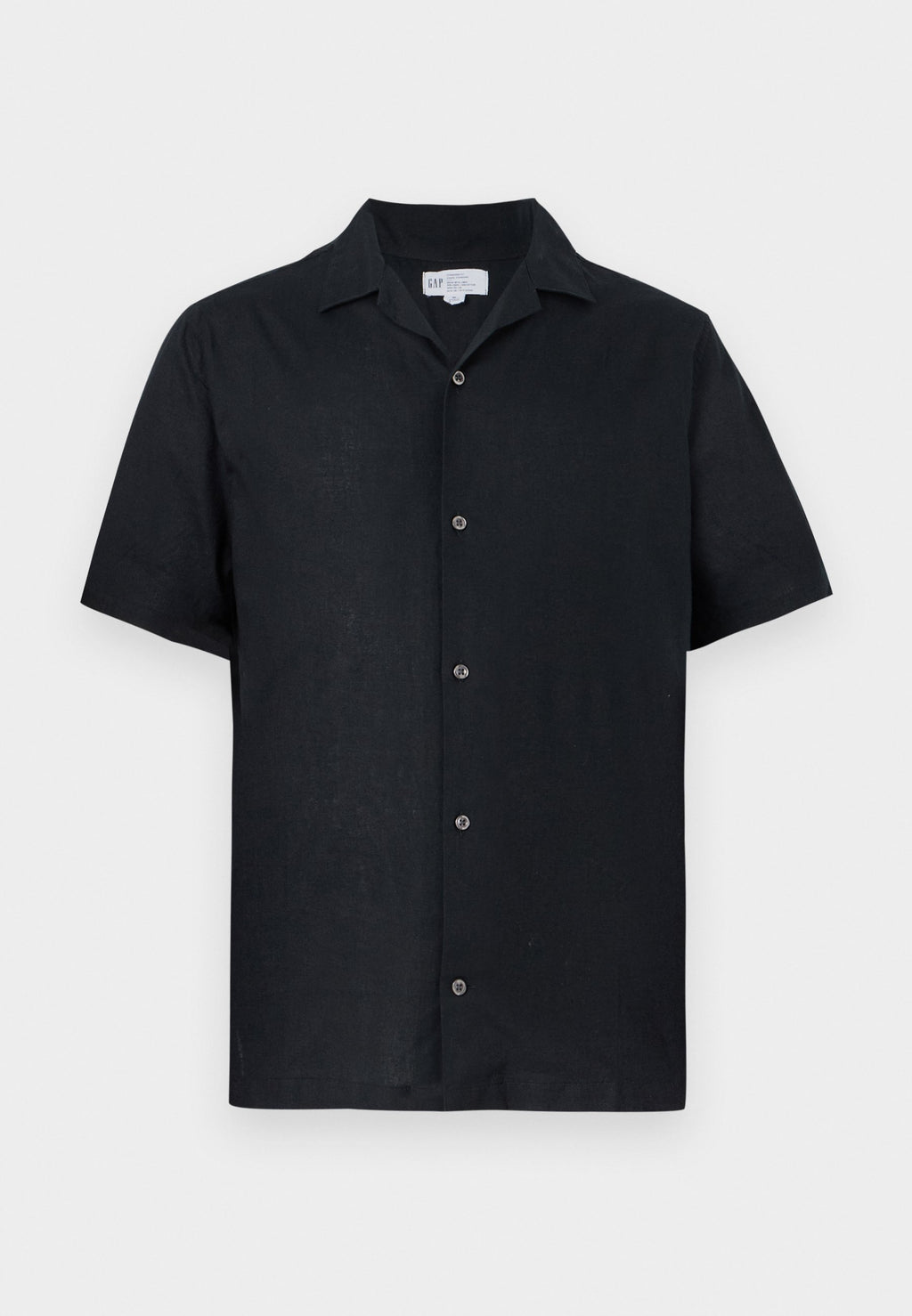 STANDARD RESORT COLLAR - Shirt - black
