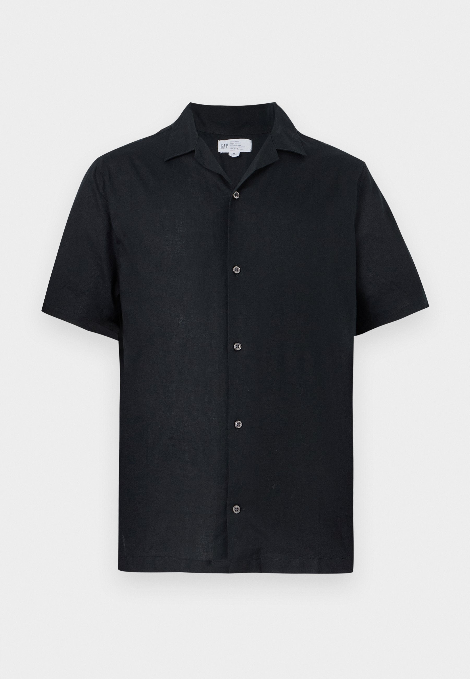 STANDARD RESORT COLLAR - Shirt - black