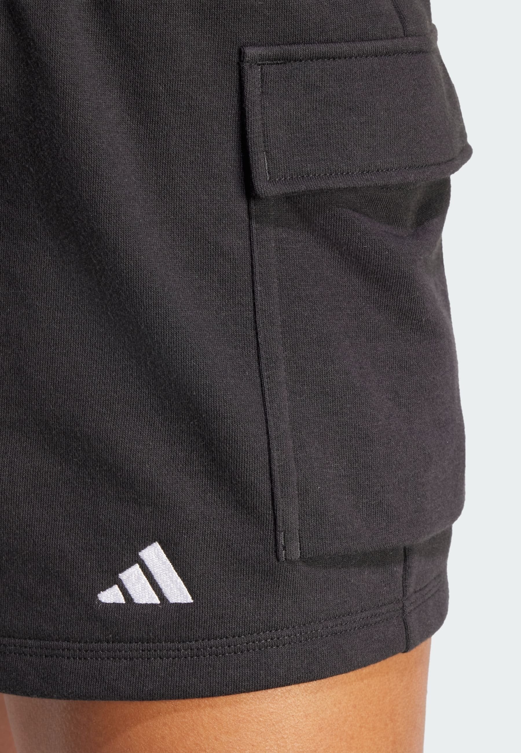 SL FT SHO - Shorts - black   white