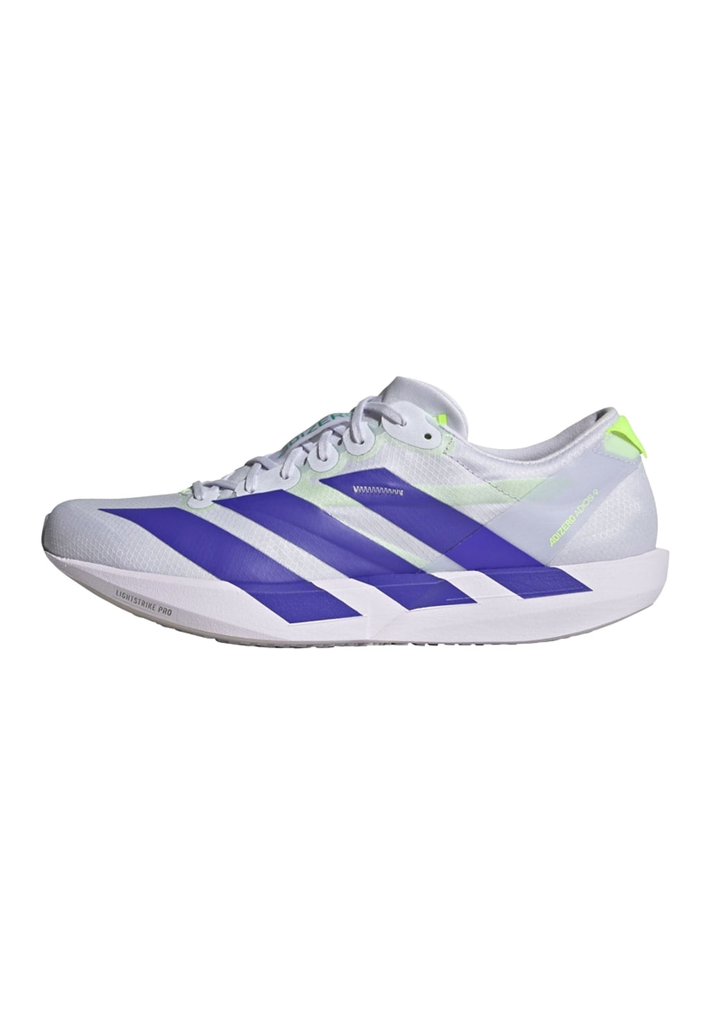 ADIZERO ADIOS 9 - Road running shoes - frozen purple   solar purple   signal green