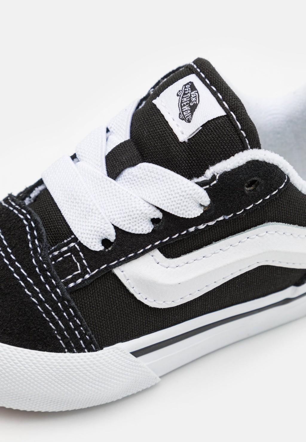 KNU SKOOL ELASTIC LACE UNISEX - Baby shoes - black/true white