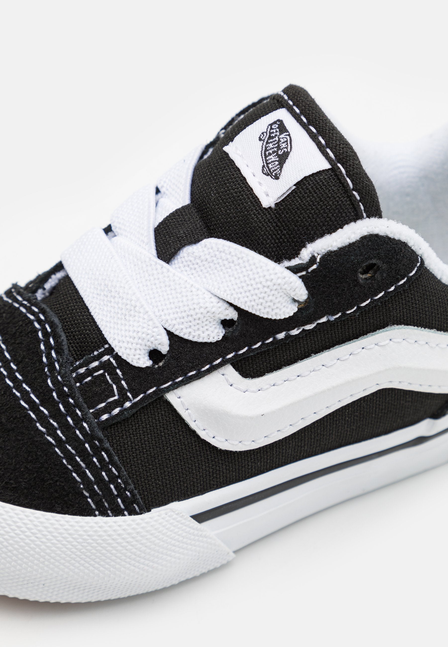 KNU SKOOL ELASTIC LACE UNISEX - Baby shoes - black/true white