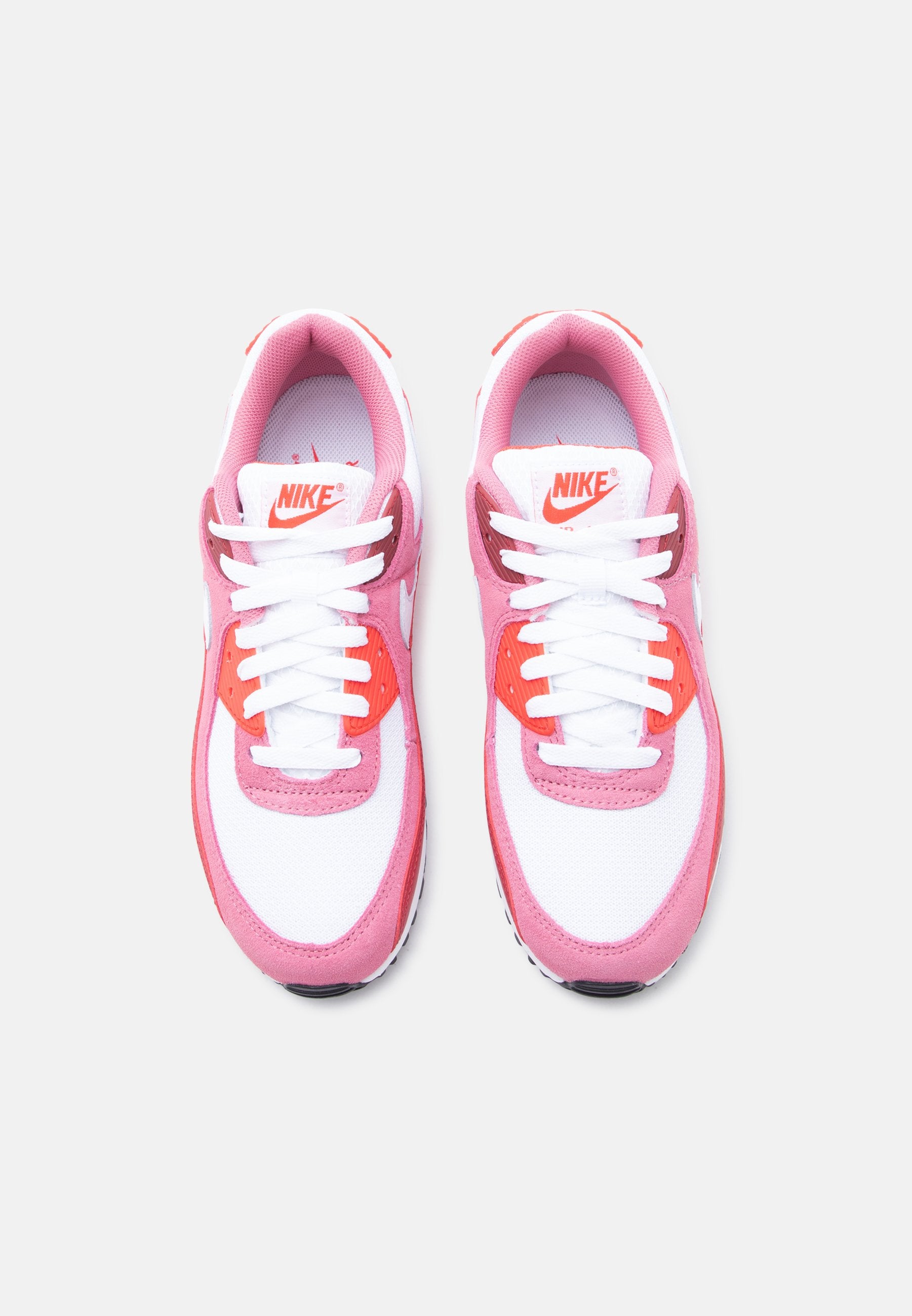 AIR MAX 90 - Trainers - peony/white/light crimson/team crimson/black