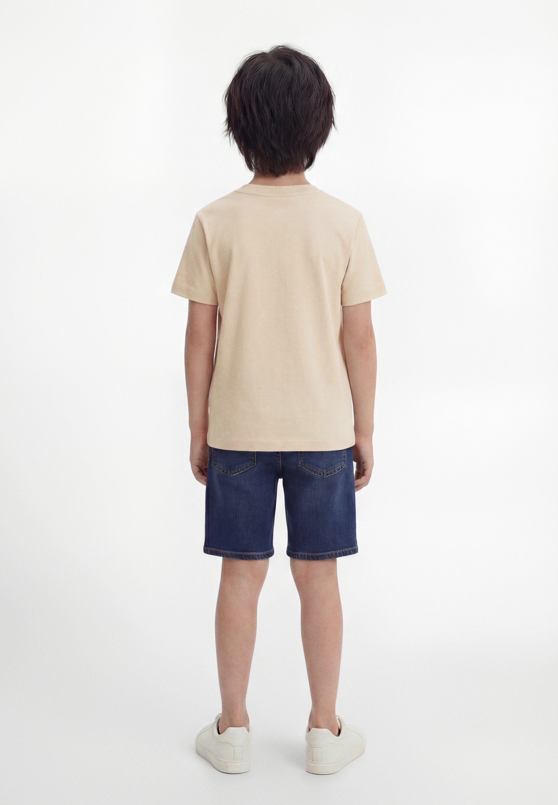 MONOGRAM UNISEX 2 PACK - Basic T-shirt - oatmeal