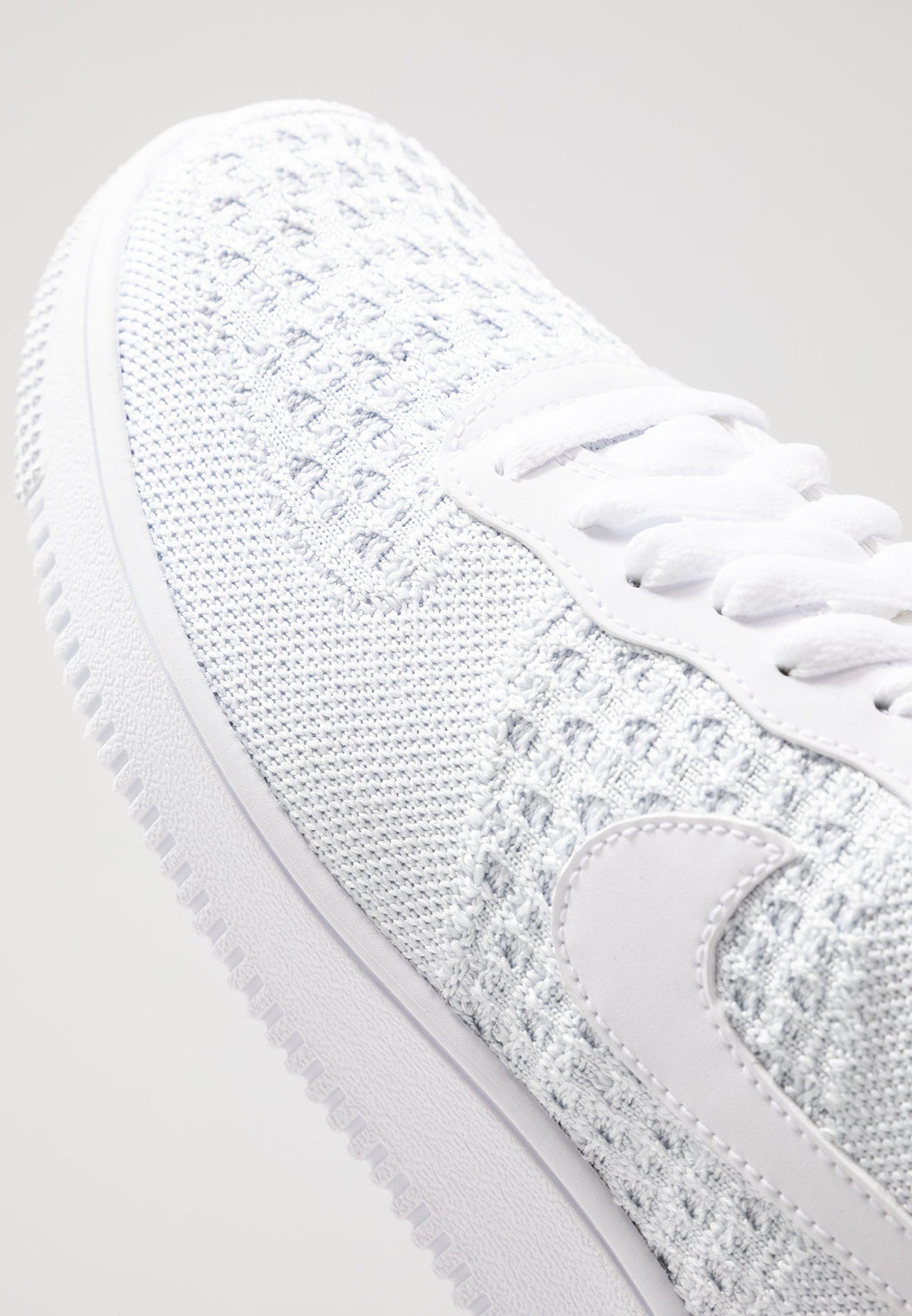 AIR FORCE 1 FLYKNIT 2.0 - Trainers - white/pure platinum