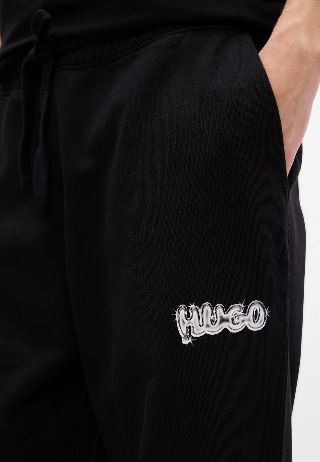 NYROTRO - Tracksuit bottoms - black